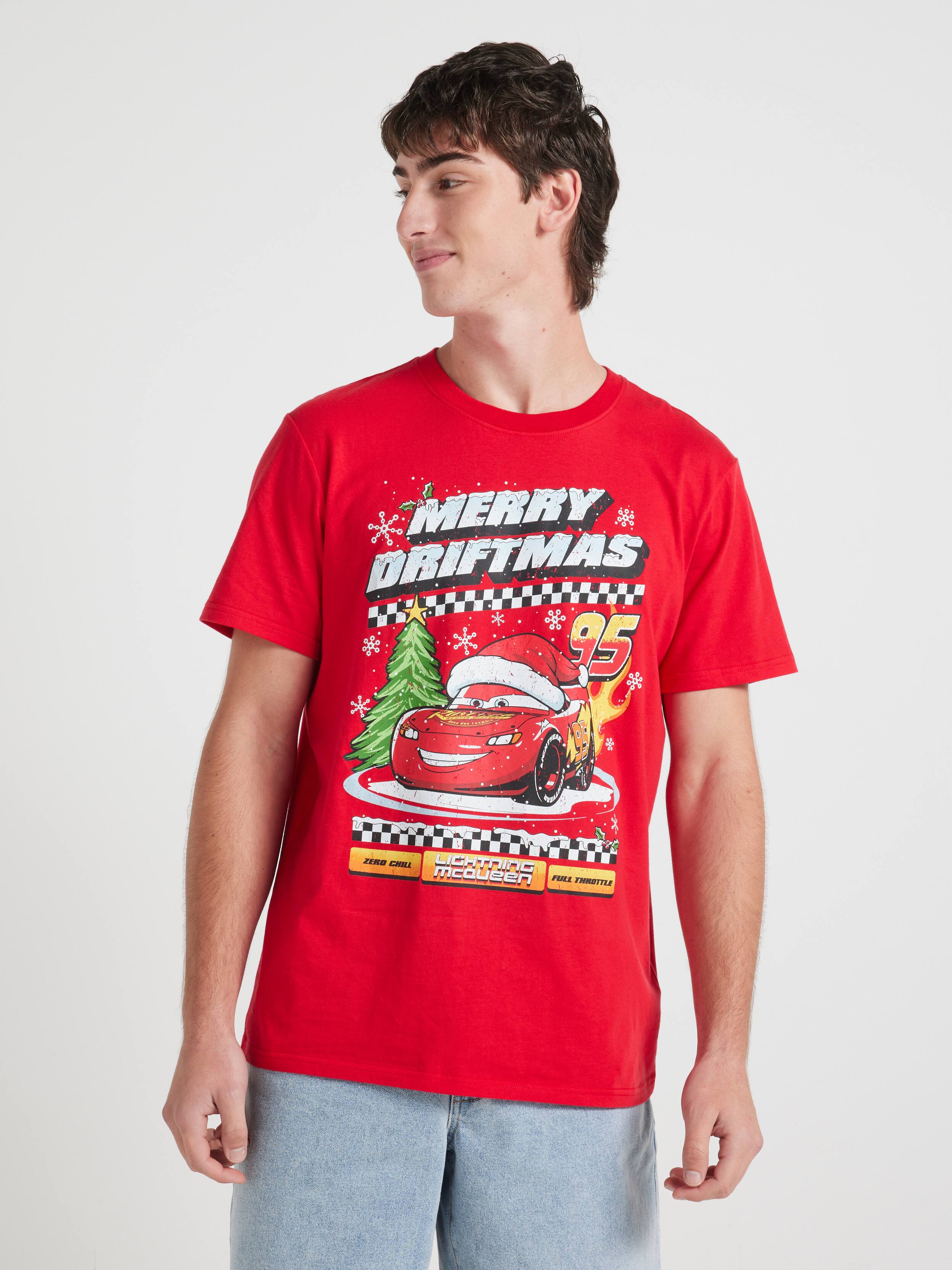 Cars Xmas Short Sleeve Tee
