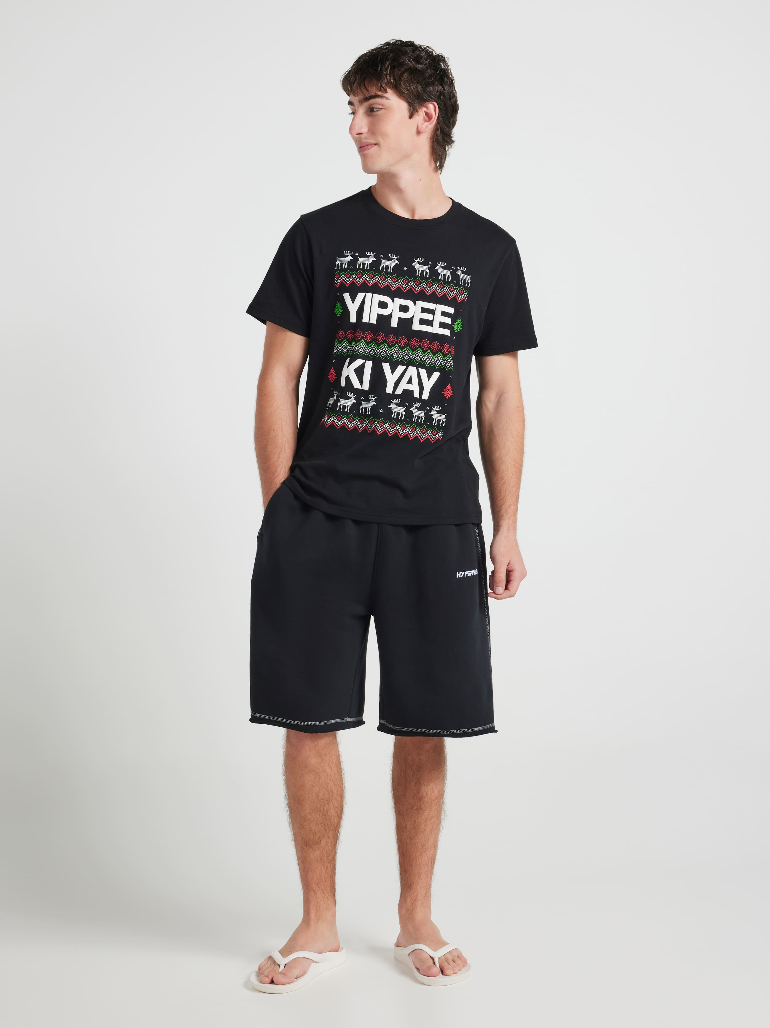 Xmas Yipi Kiyay Short Sleeve Tee