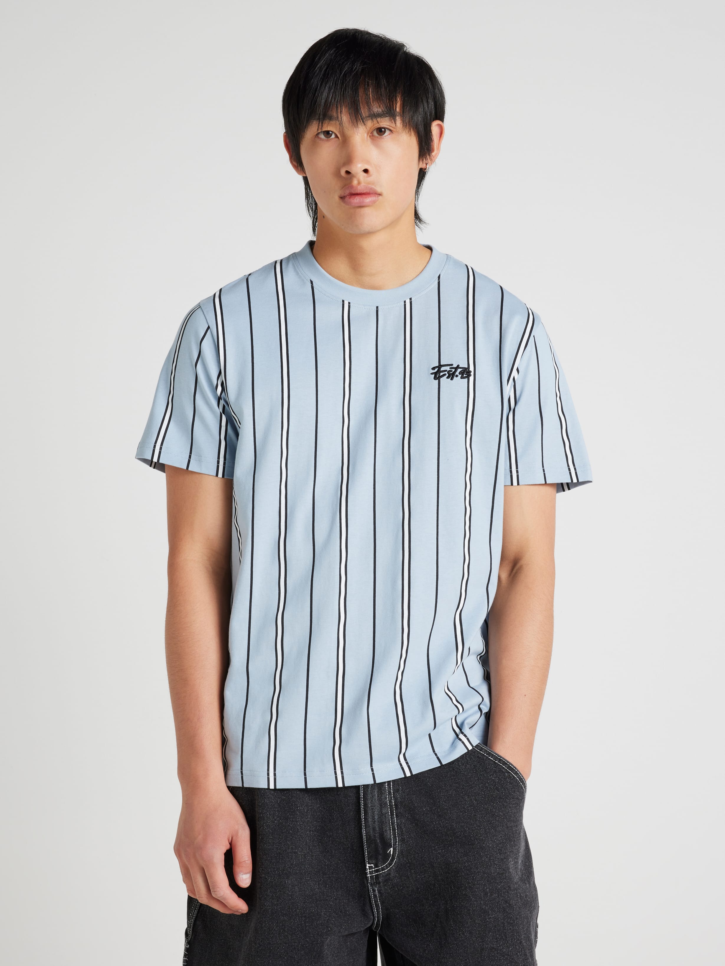 Vertical Stripe 93 Short Sleeve Tee