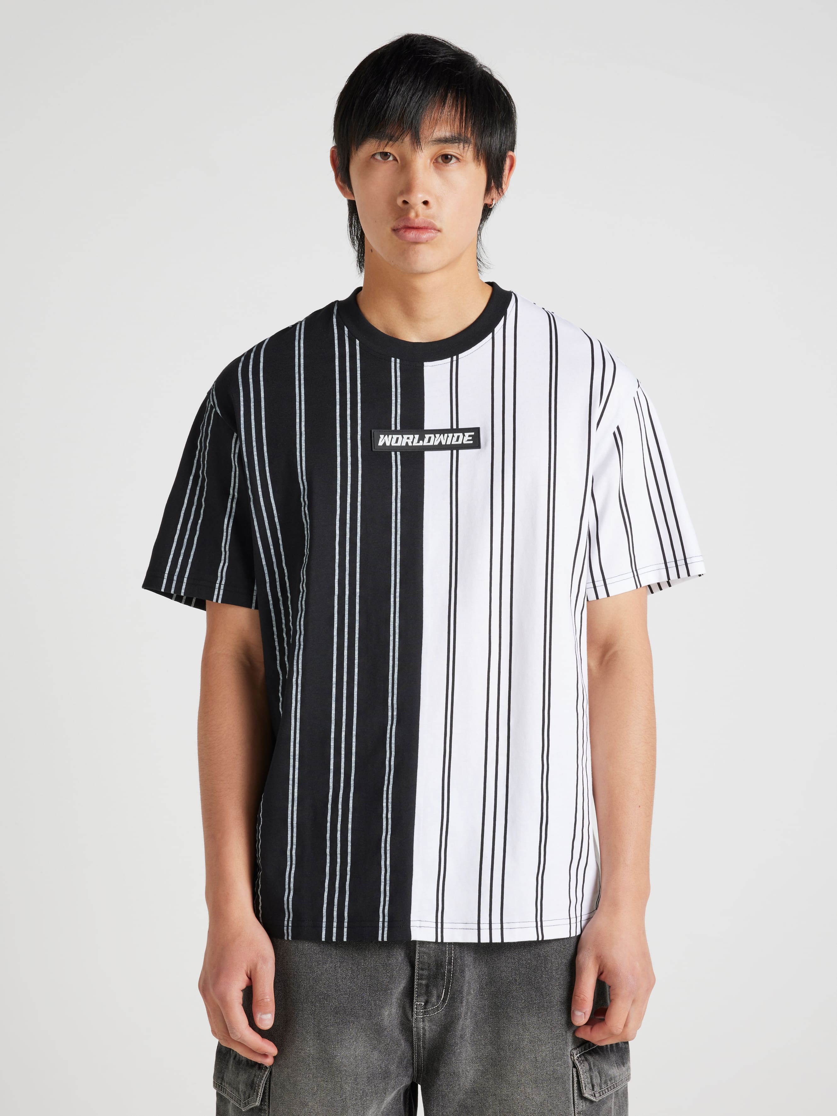 Splice Stripe Worldwide Relaxed Short Sleeve Tee