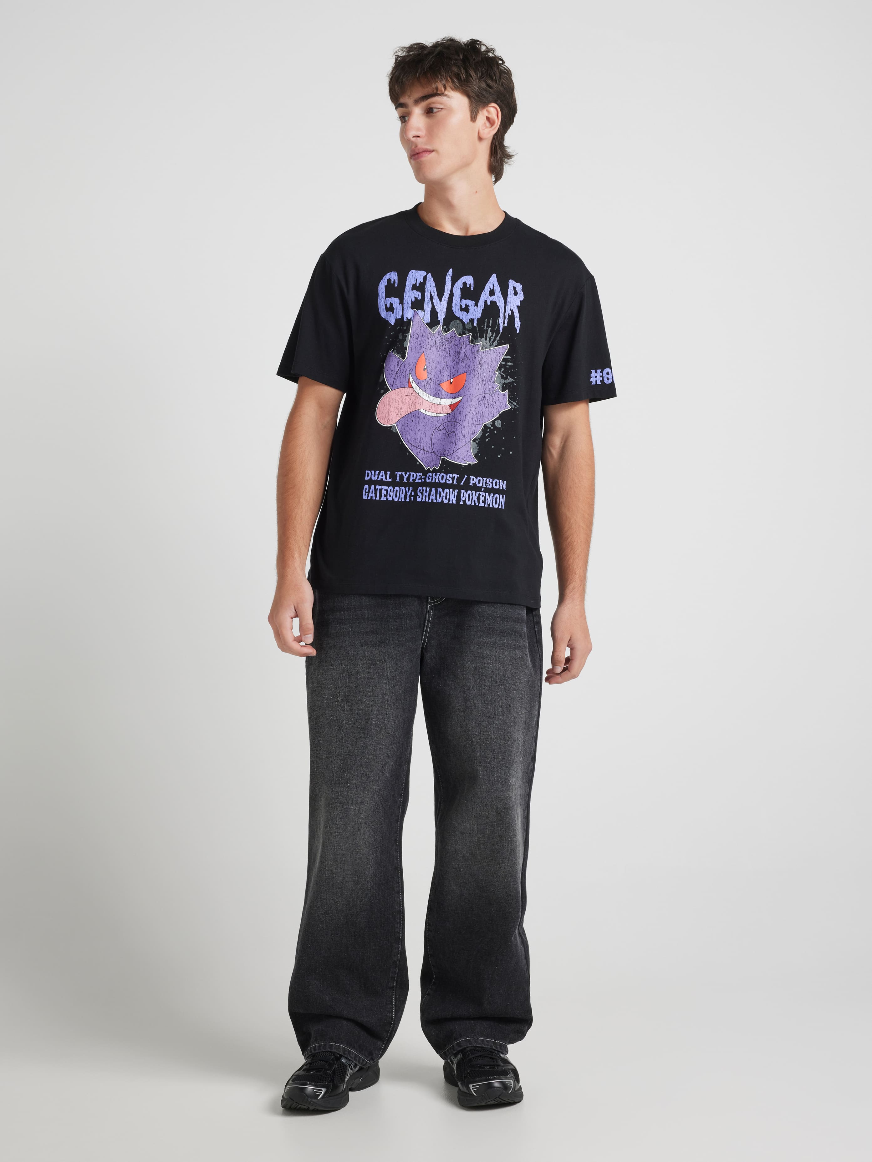 Pokemon Gengar Relaxed Short Sleeve Tee