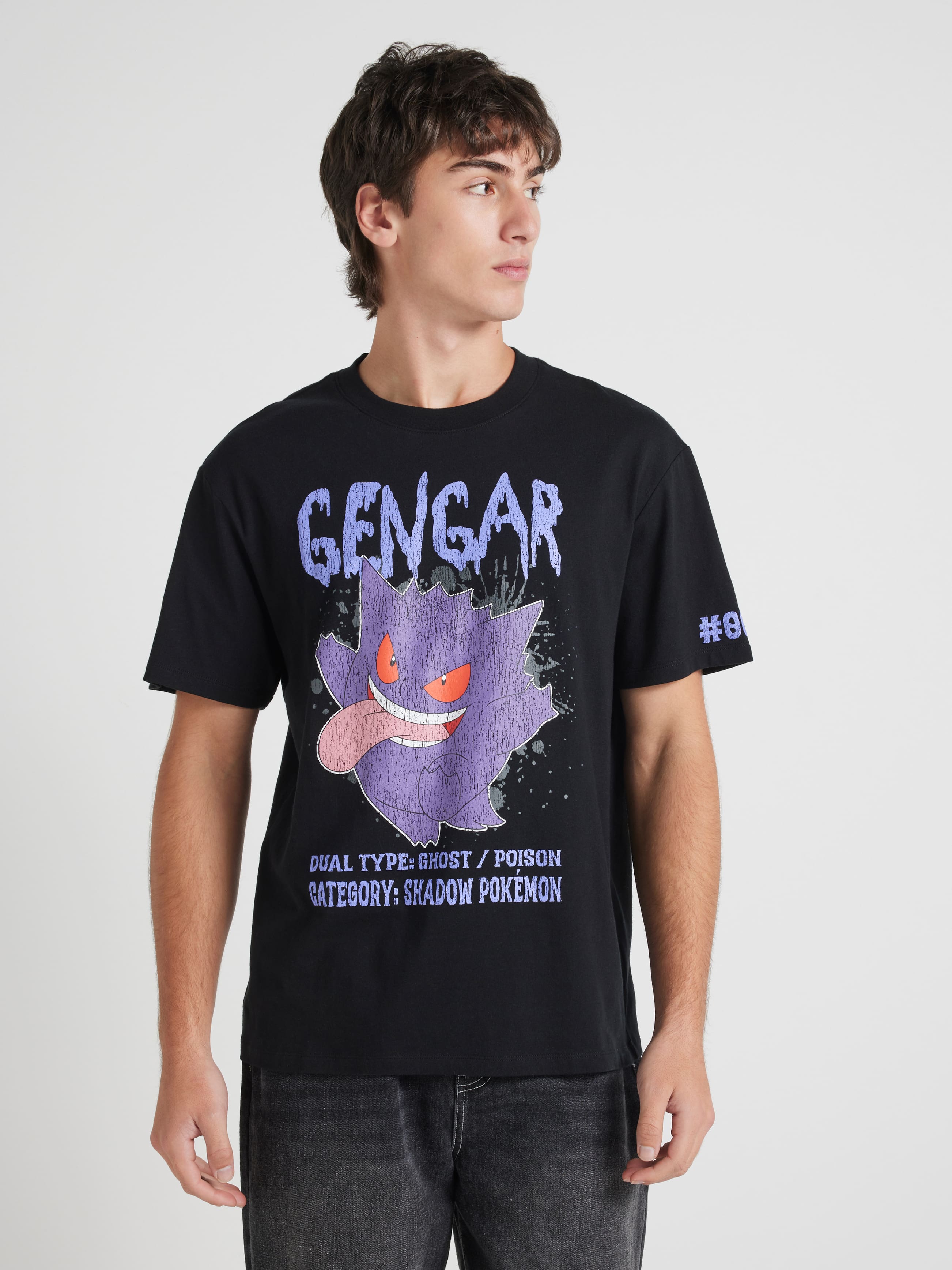 Pokemon Gengar Relaxed Short Sleeve Tee