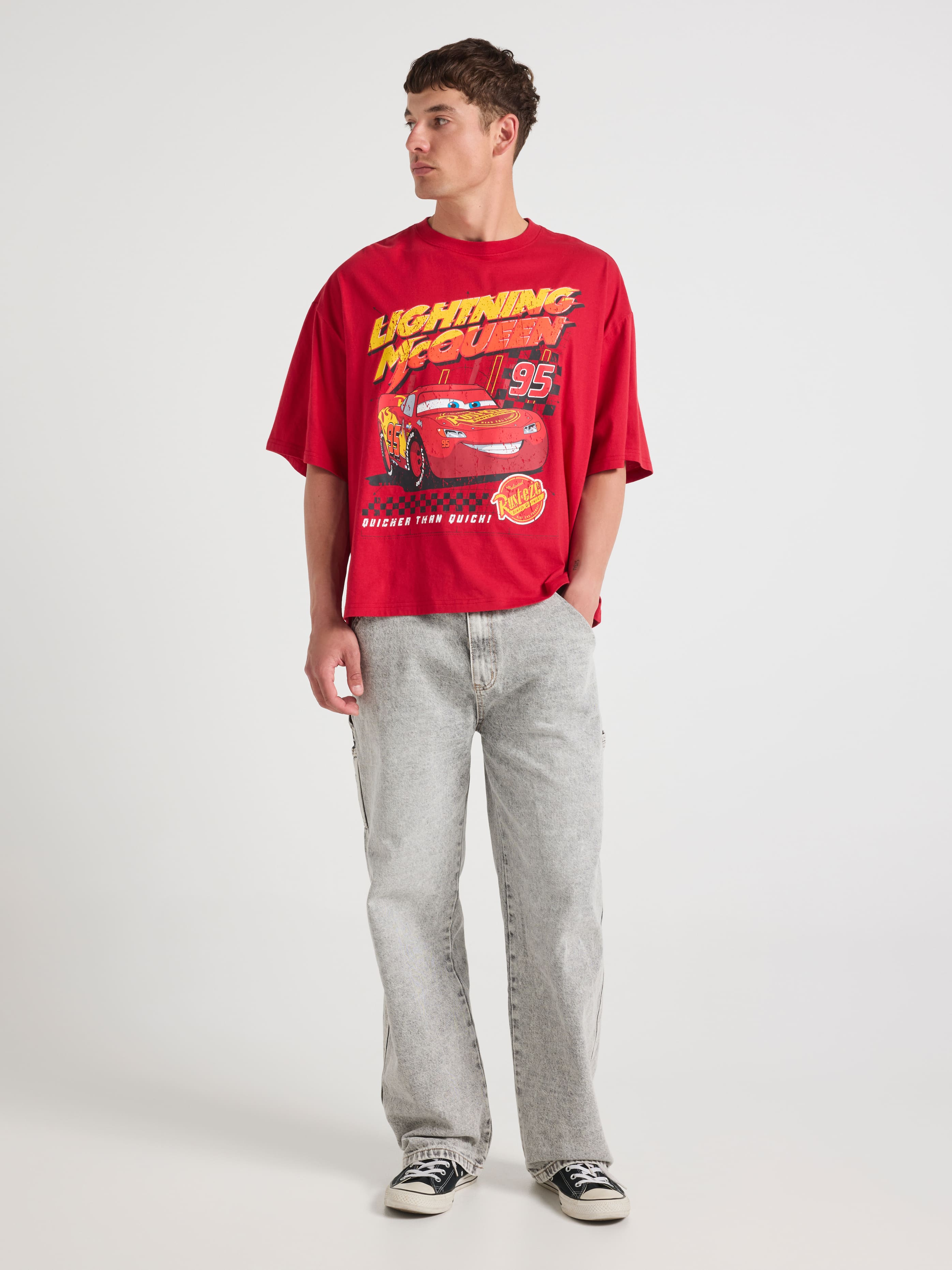 Cars Lighting Mcqueen Baggy Tee