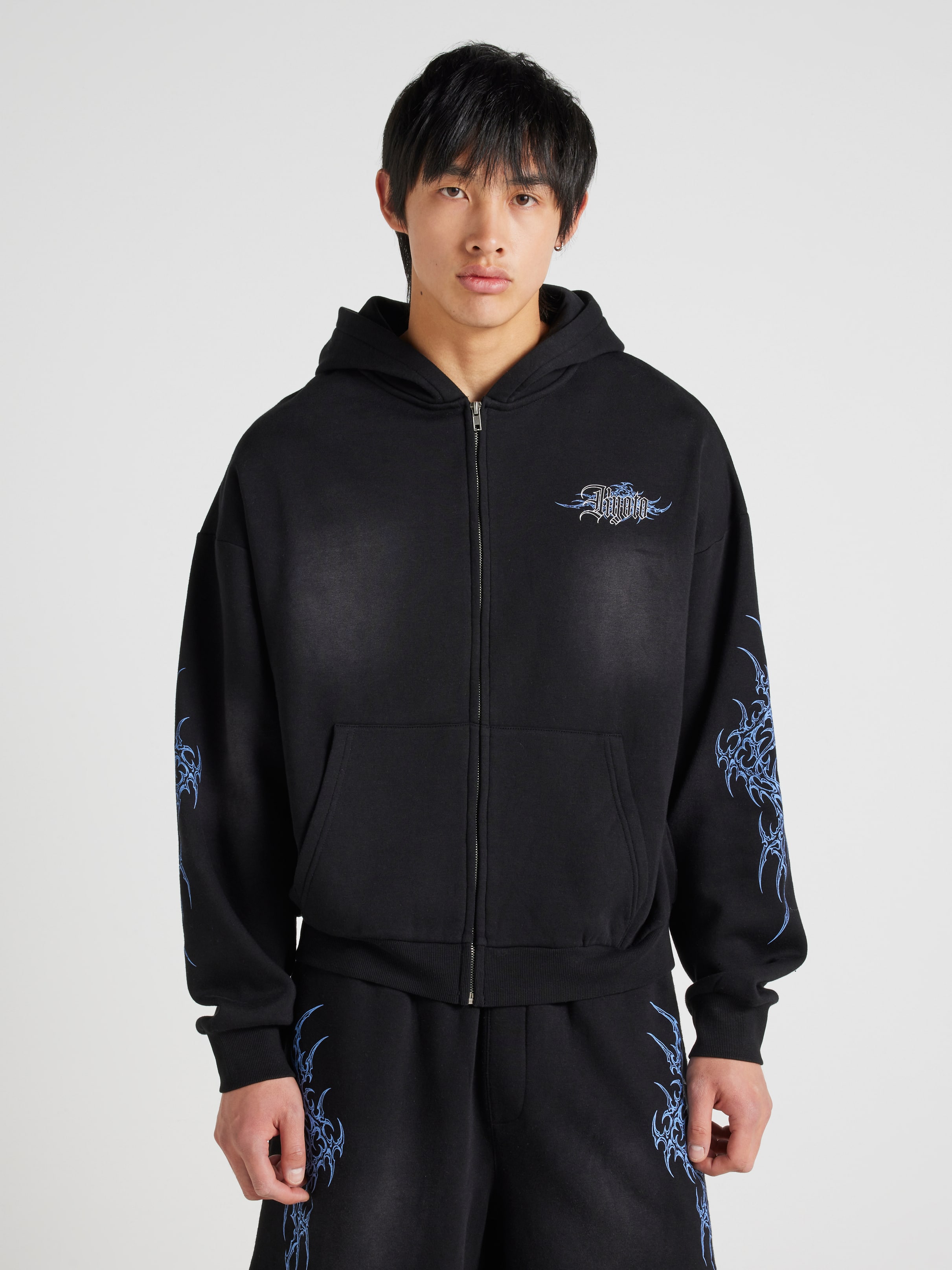 Japan Kyoto Zip Through Hoodie