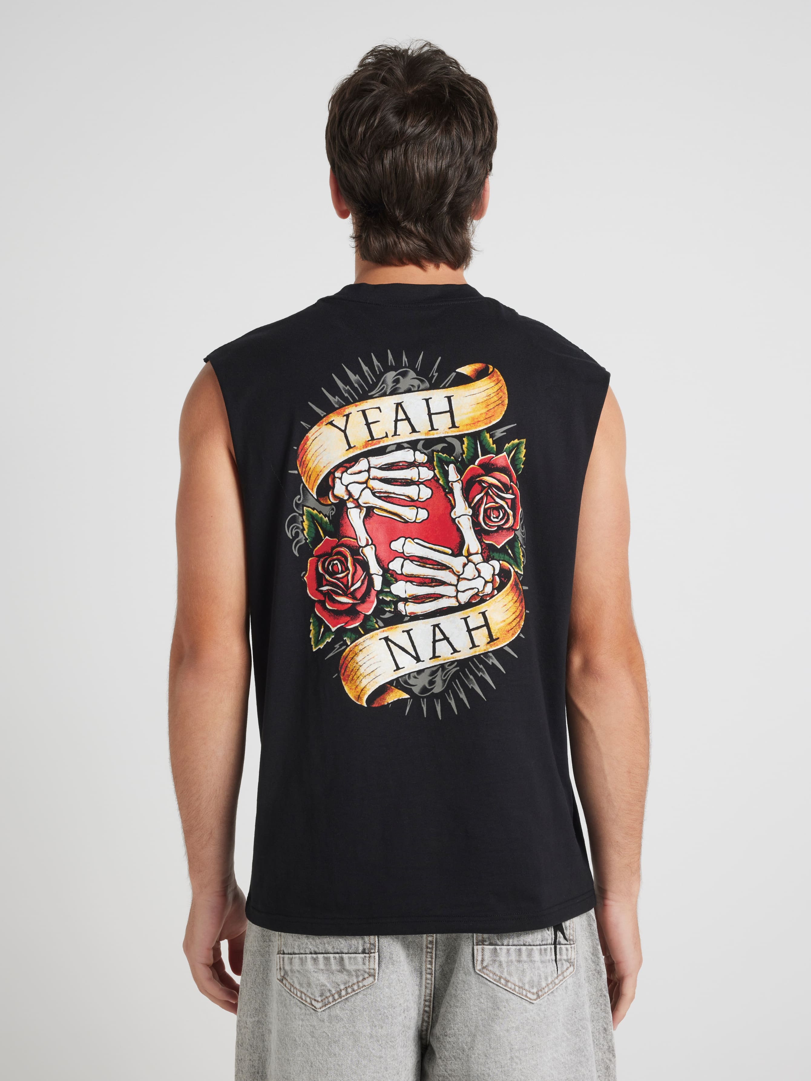 Slogan Yeah Nah Tattoo Muscle