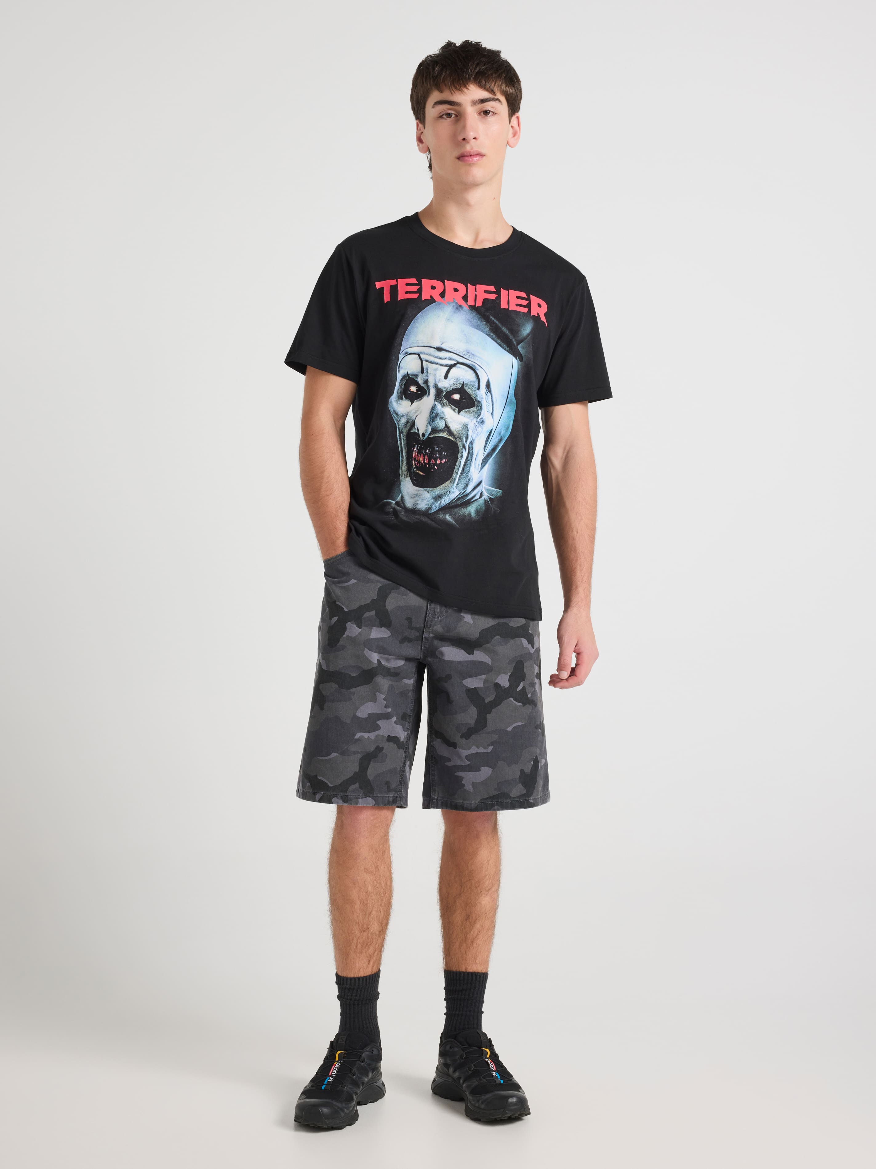 Terrfier Art The Clown Short Sleeve Tee