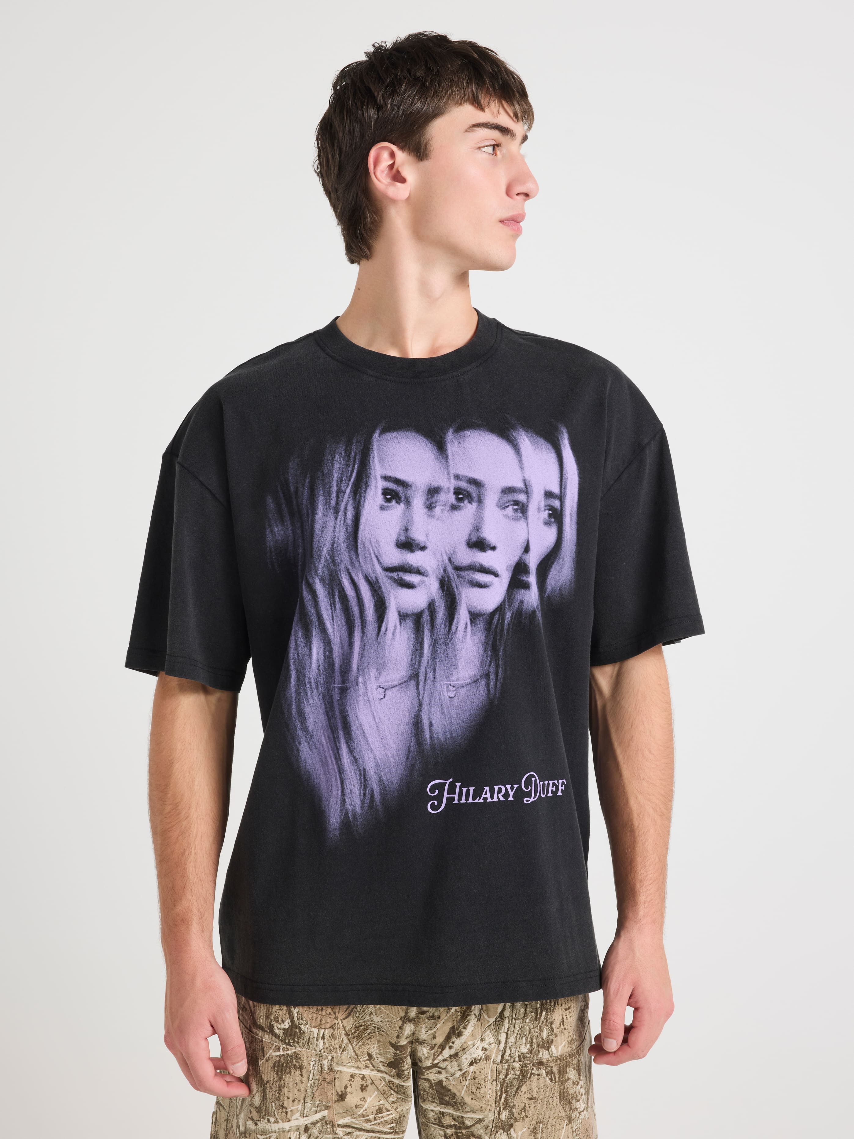 Hilary Duff Oversized Tee