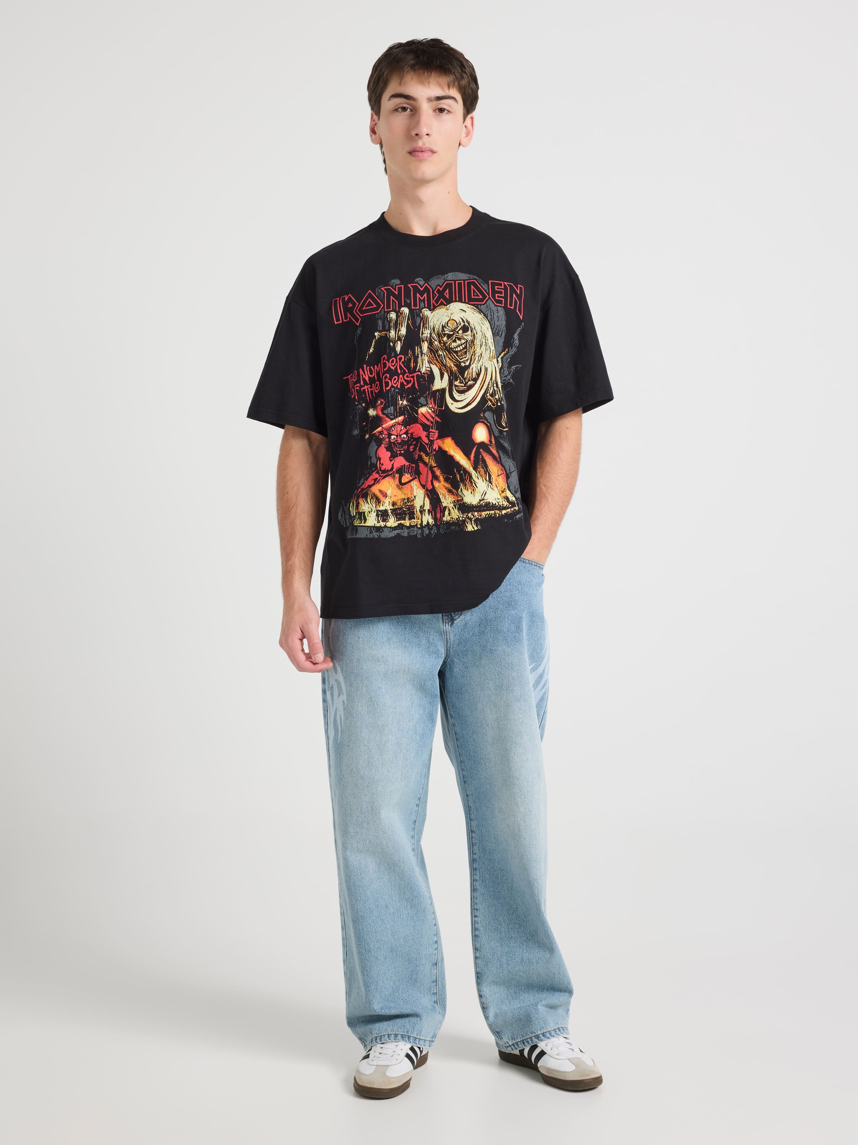 Iron Maiden The Beast Oversized Tee