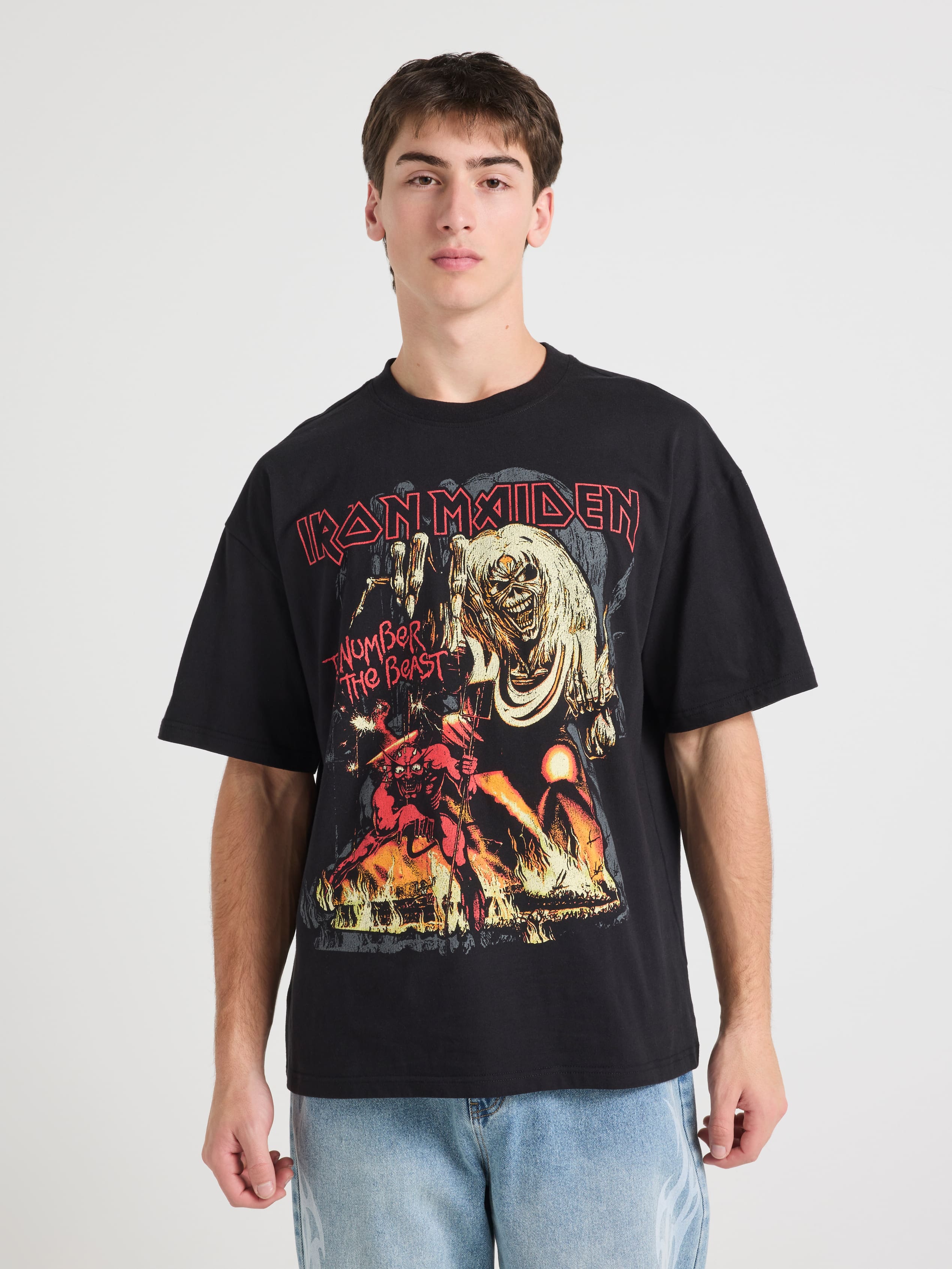 Iron Maiden The Beast Oversized Tee
