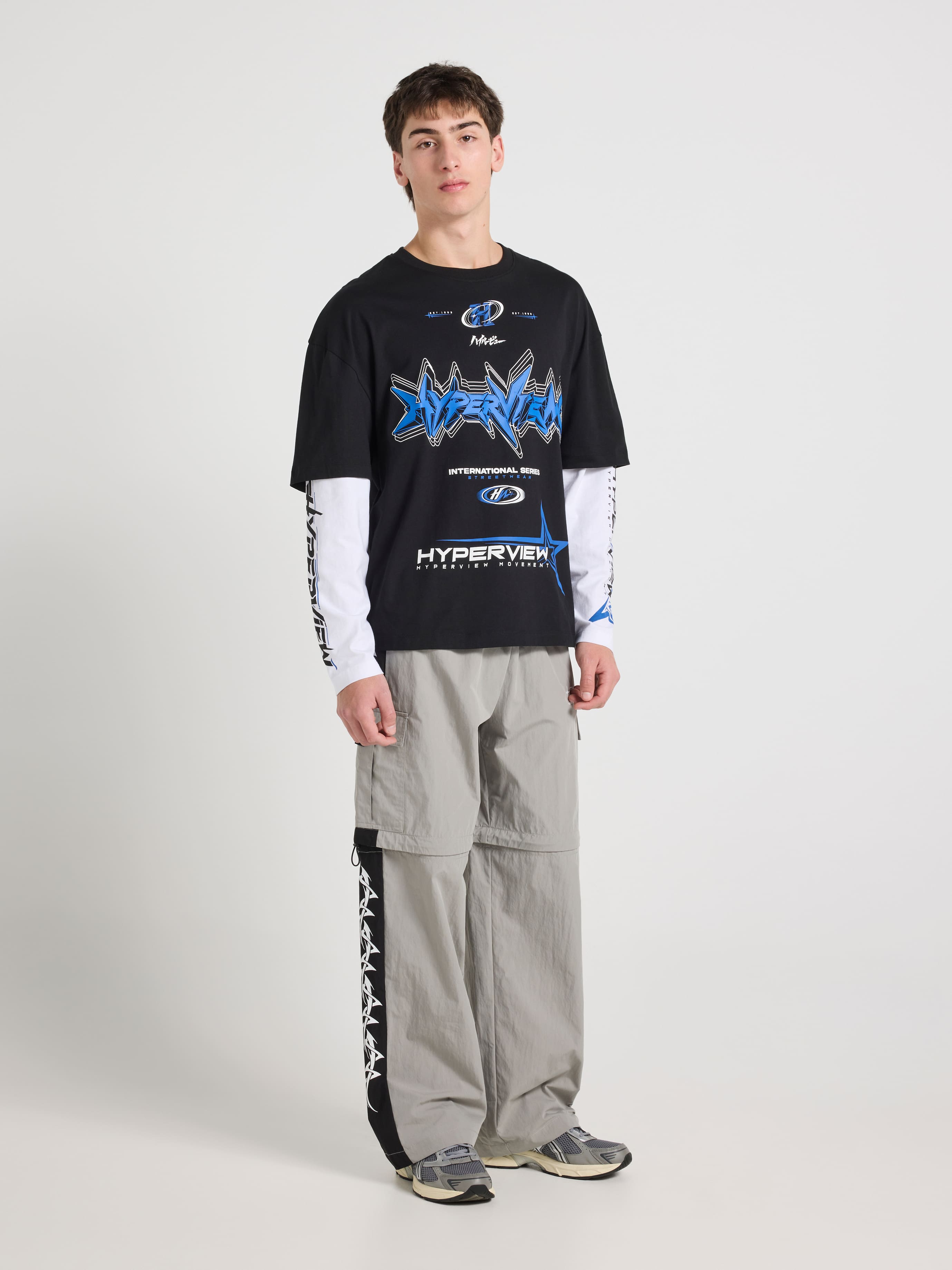Hyperview Logo 2/1 Long Sleeve Tee