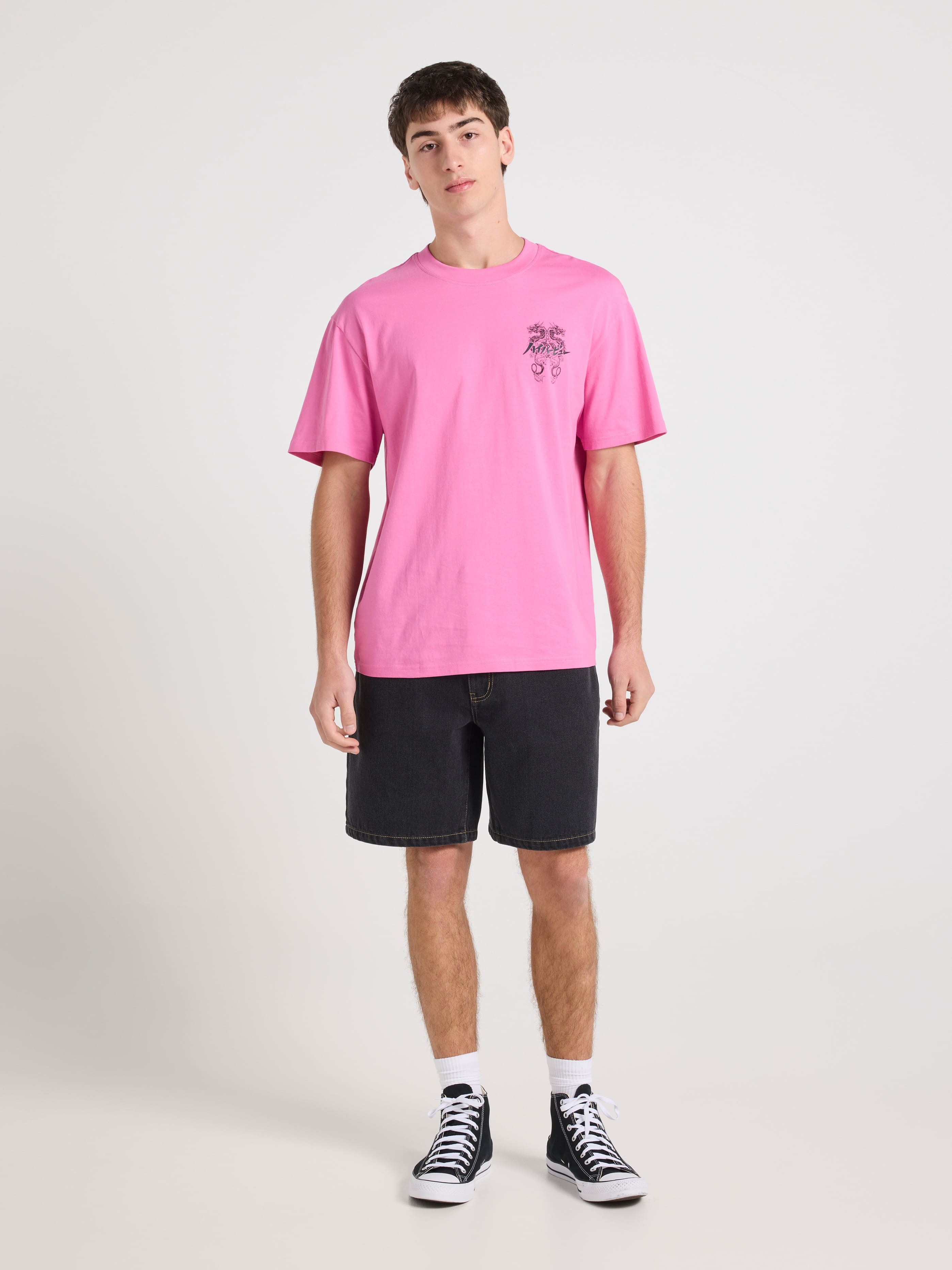 Japan Dragon Trio Relaxed Tee