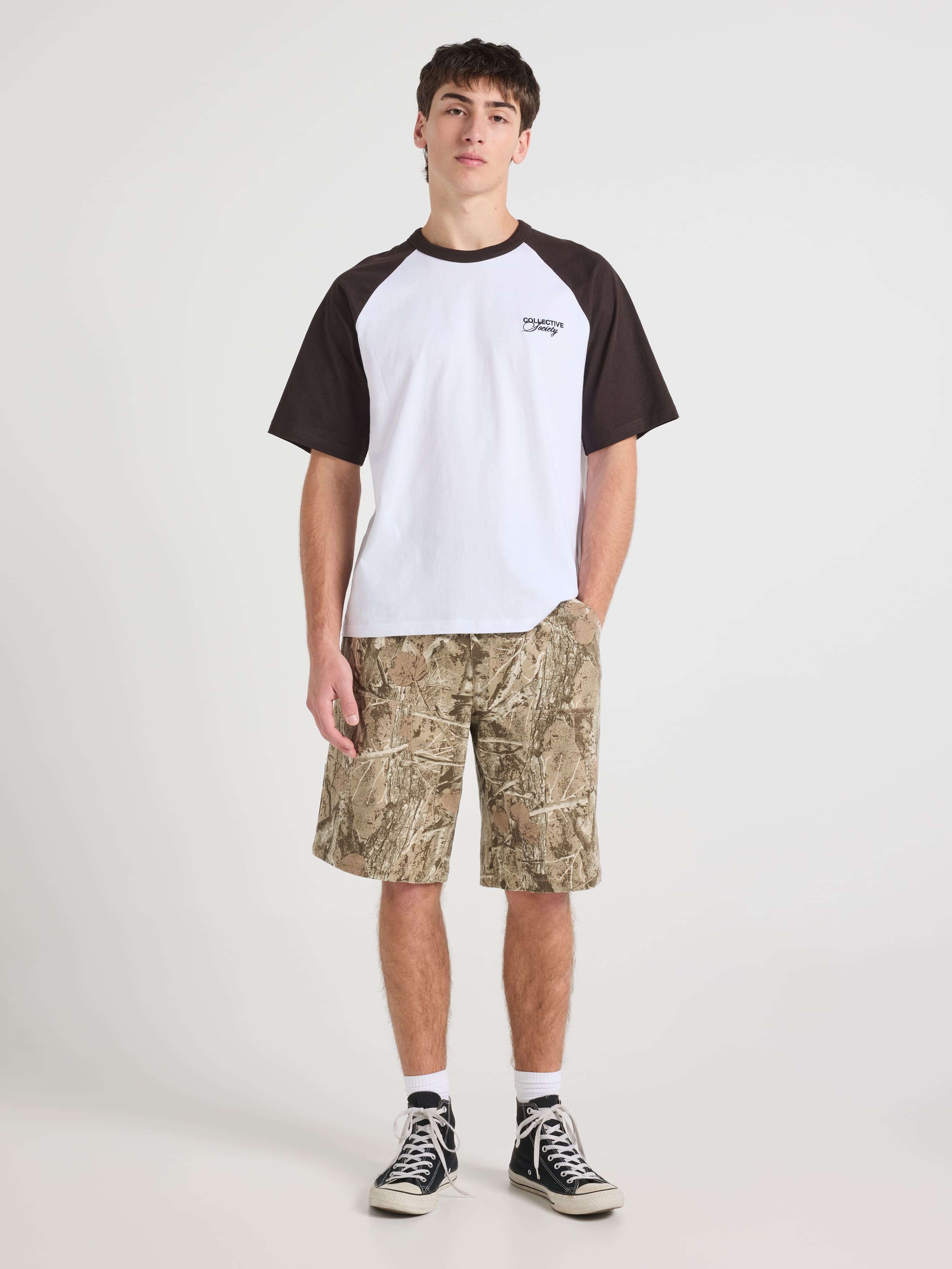 Collective Society Raglan Tee