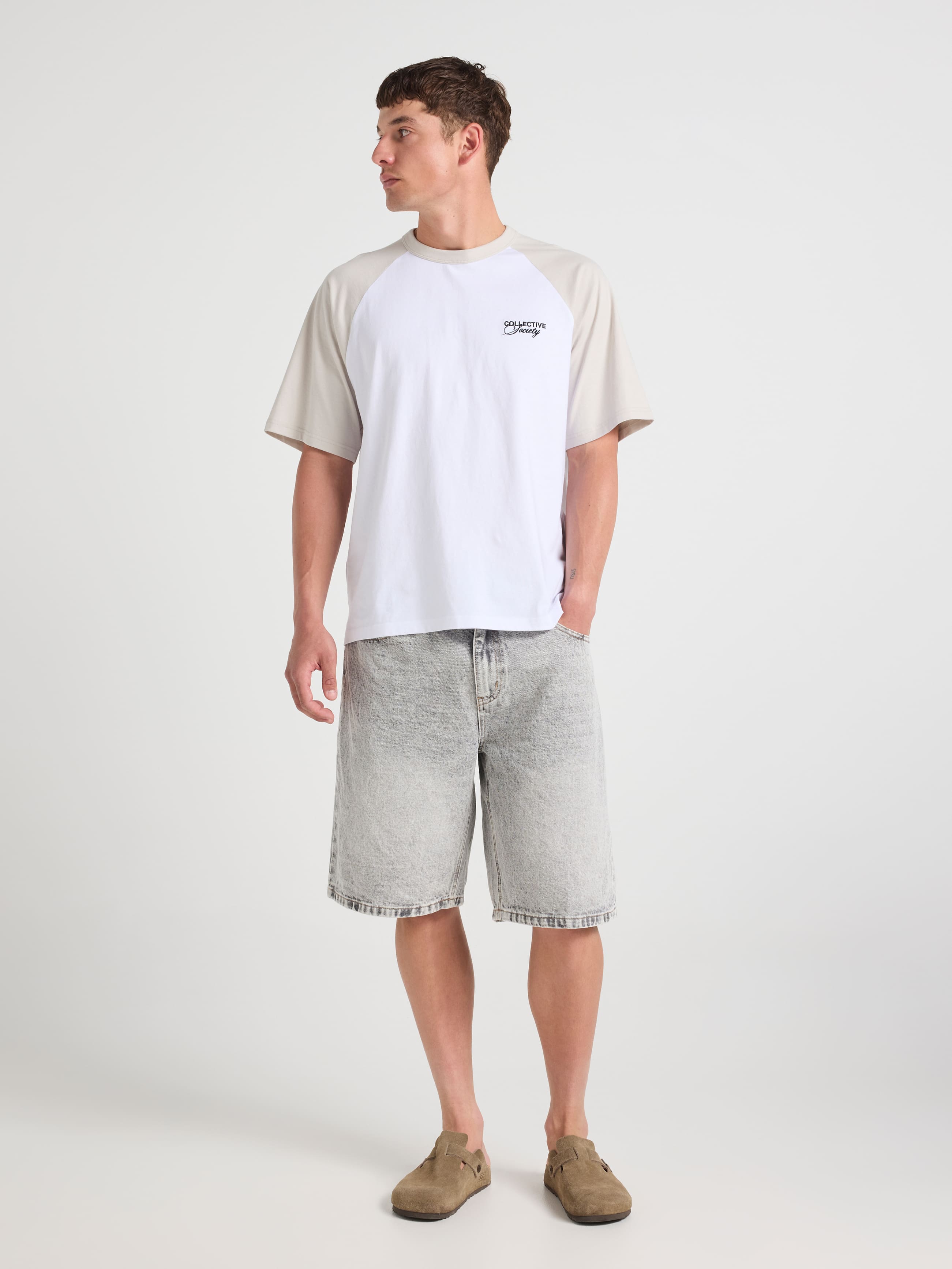Collective Society Raglan Tee