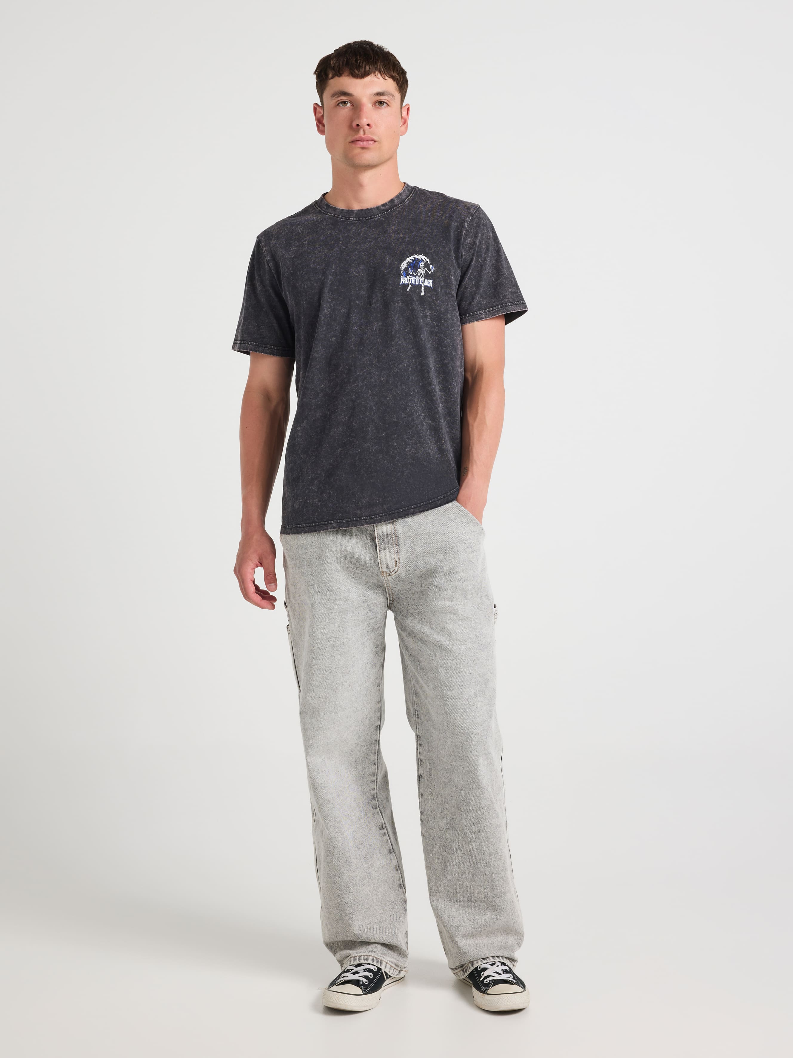Surf Frothi O Clock Short Sleeve Tee