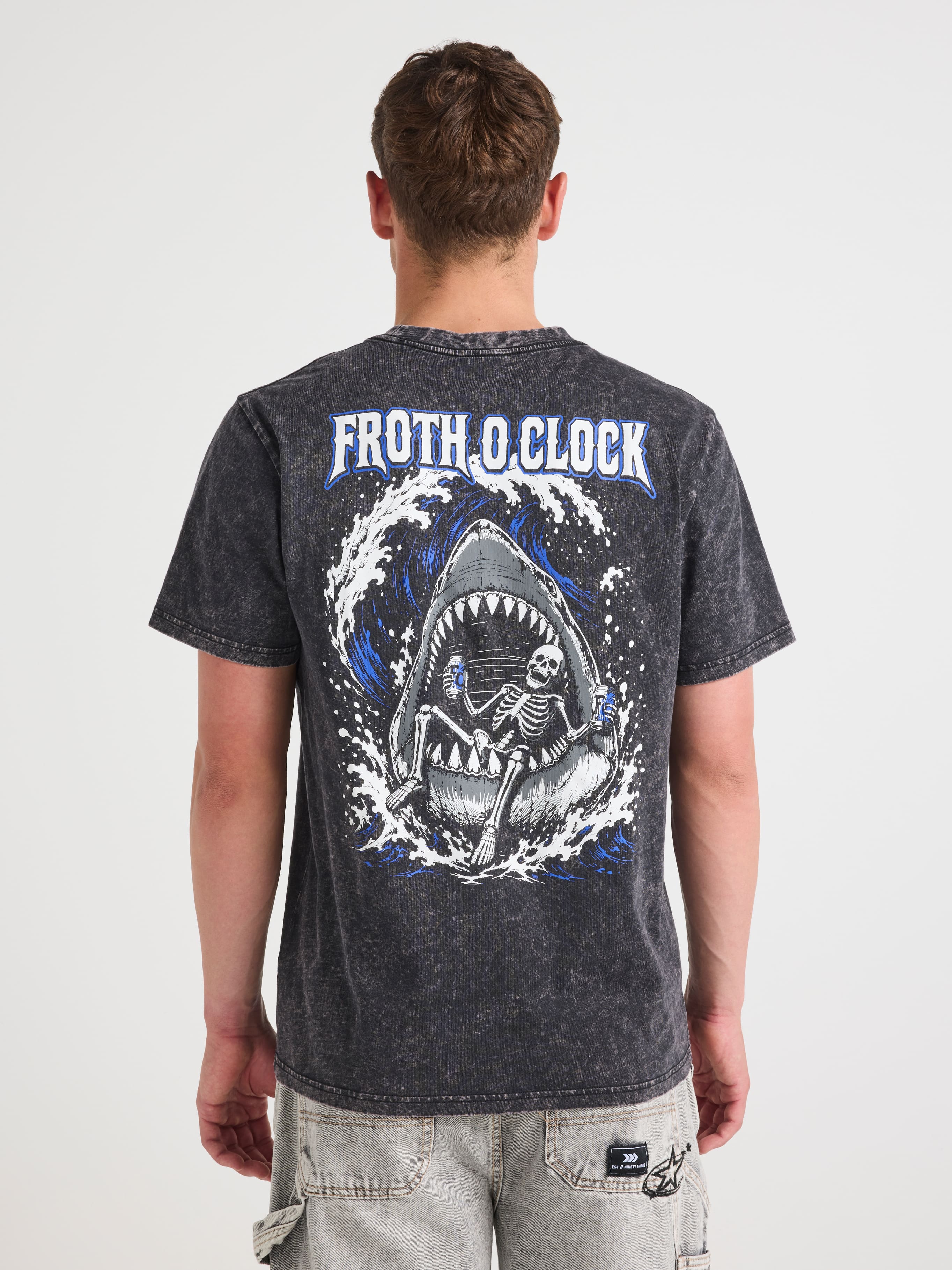 Surf Frothi O Clock Short Sleeve Tee