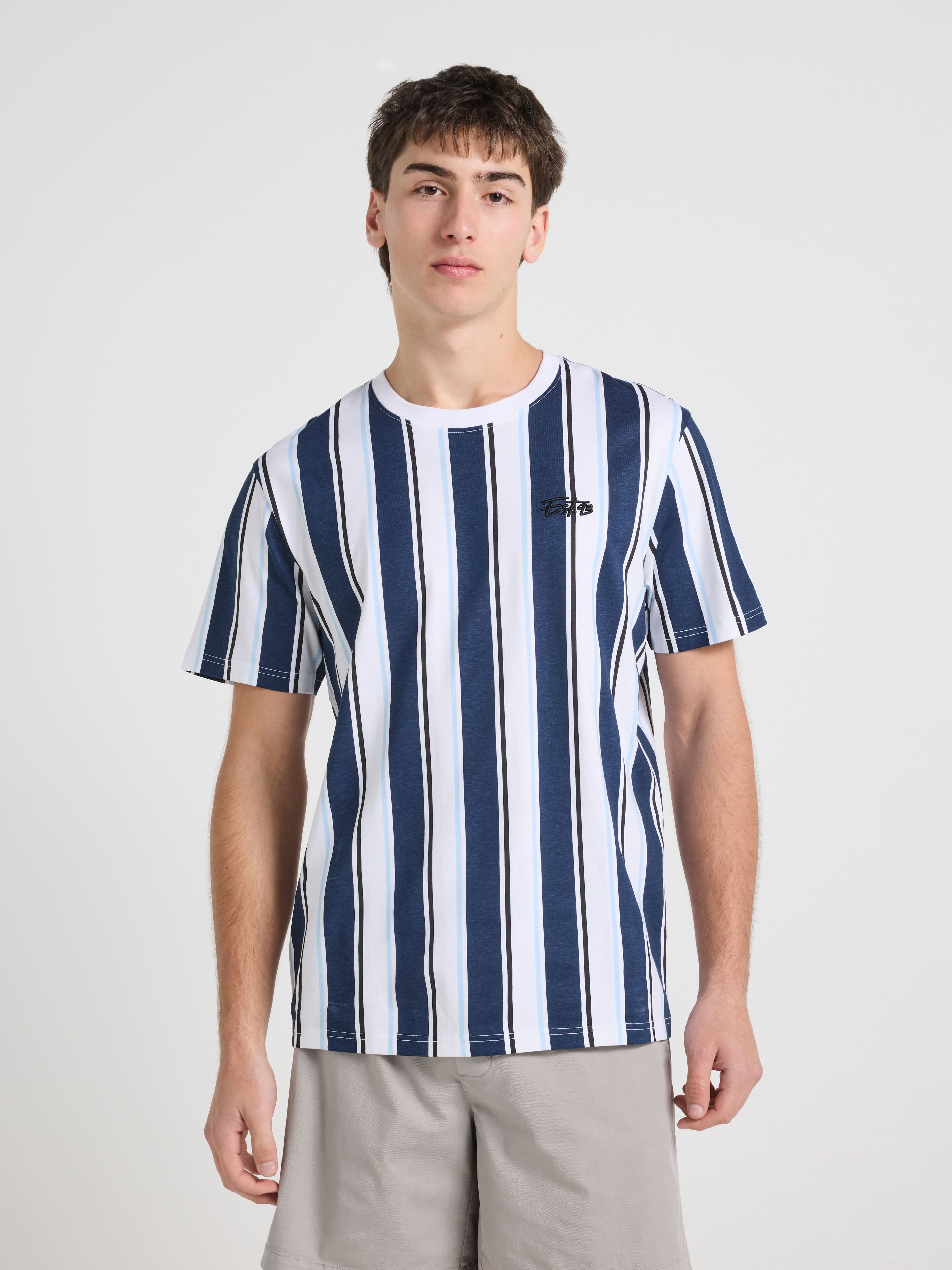Stripe Short Sleeve Tee