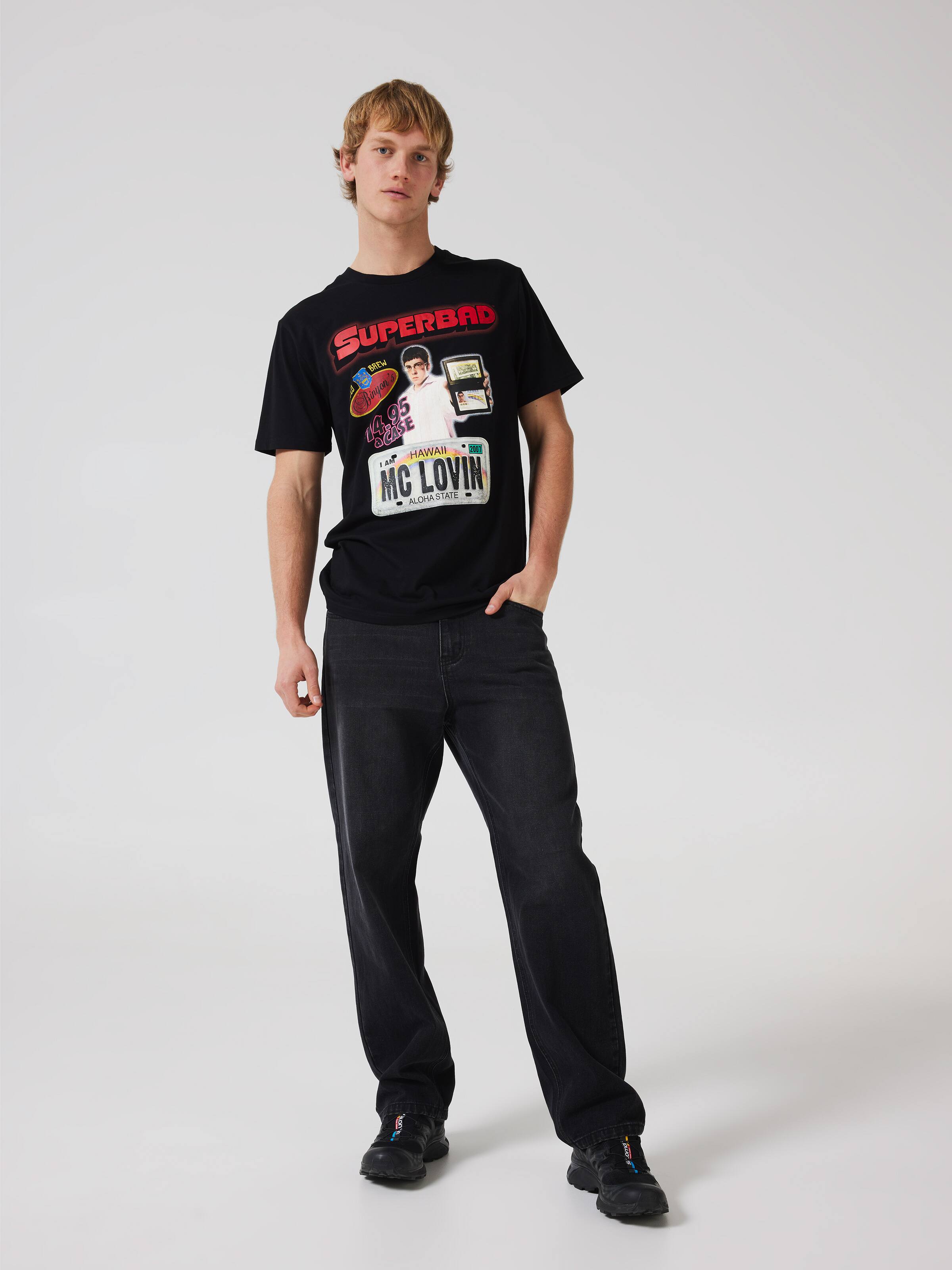 Jay Modal Tee, Black