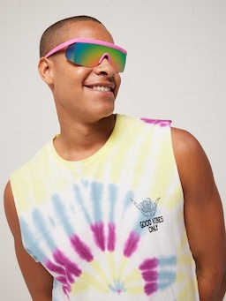 Surf Good Vibes Only Muscle Tee