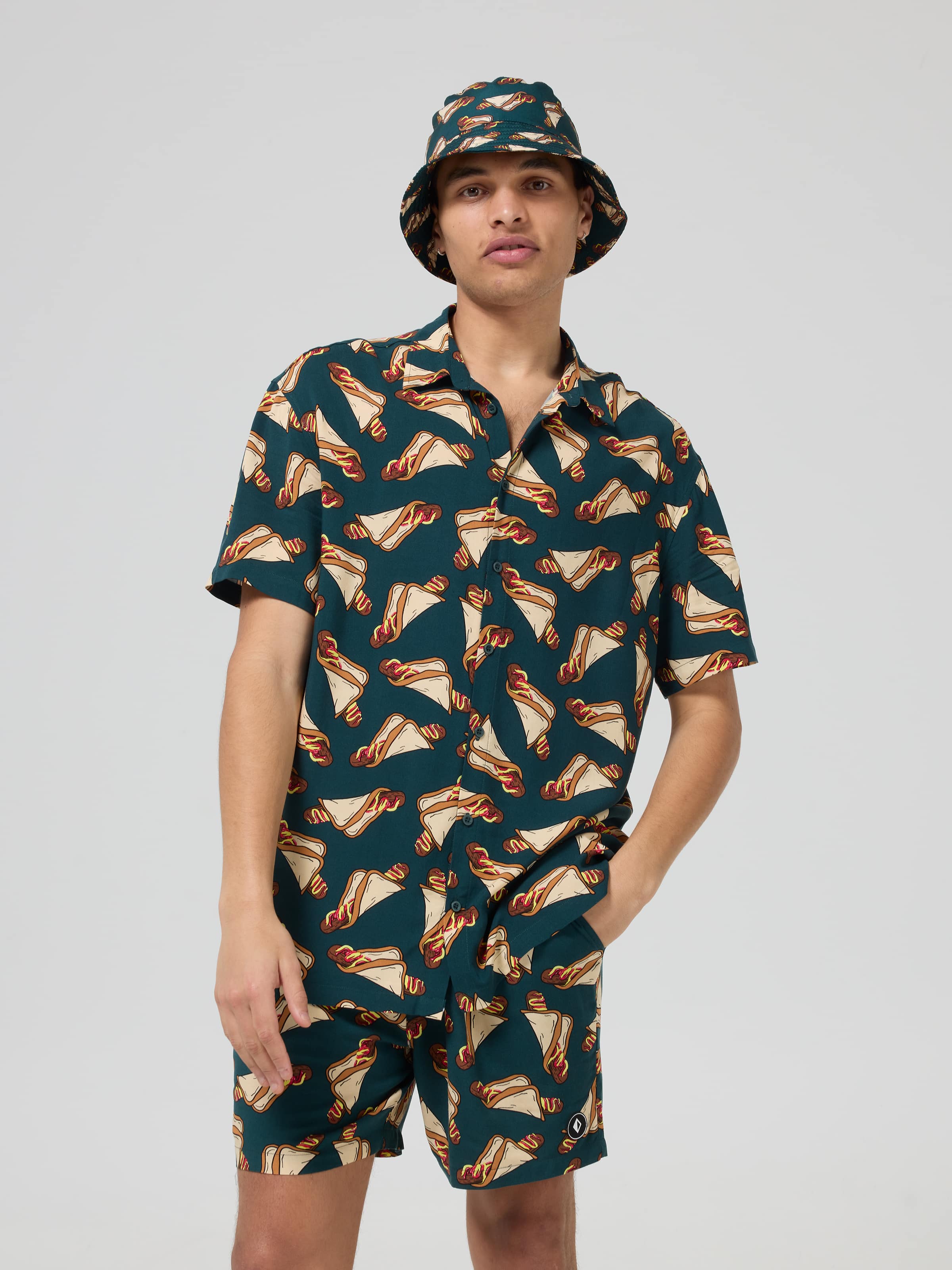 Forest Food Snag Resort Shirt