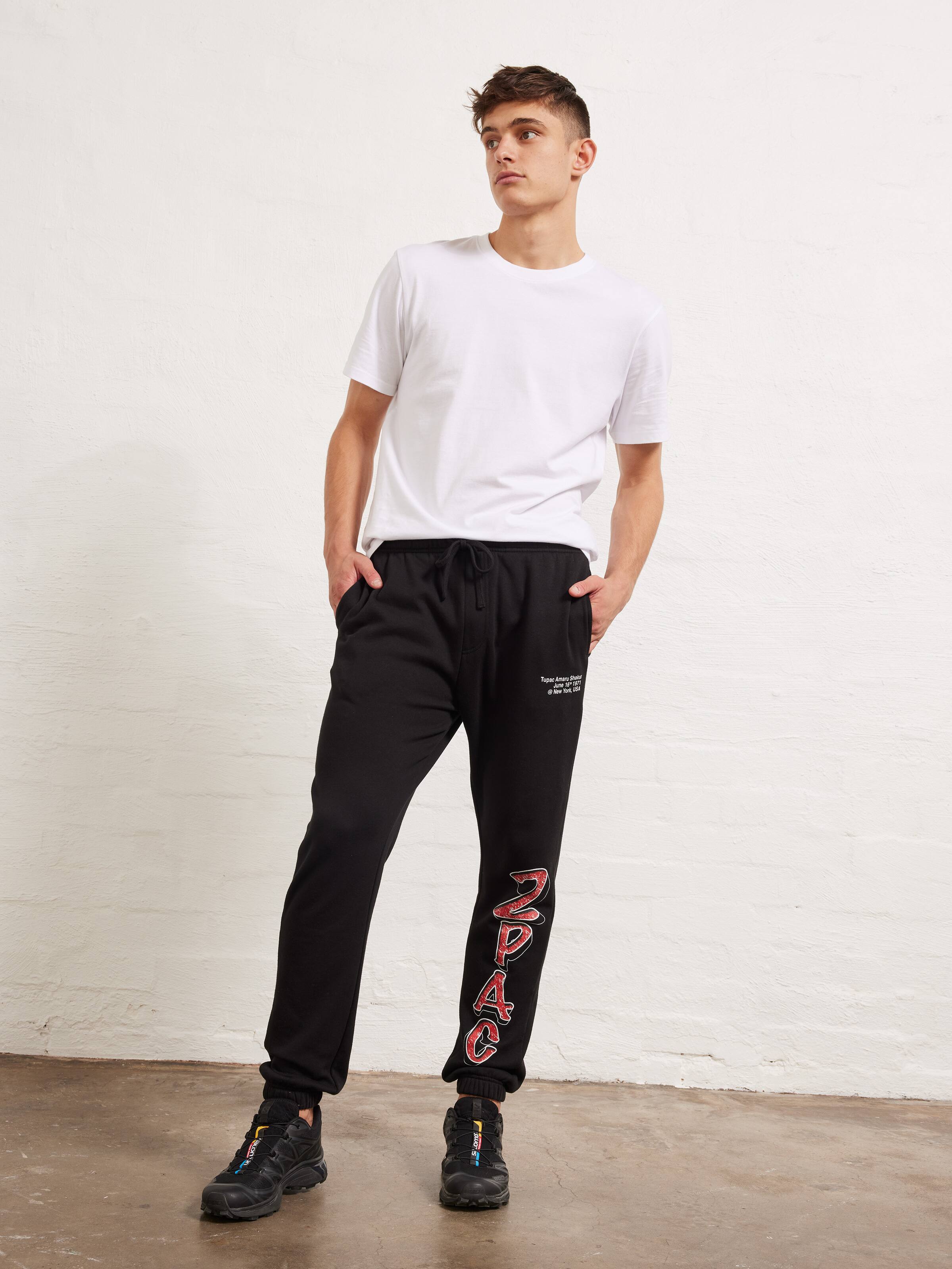 JD (OCS) AP.TEX 2PAC BOXERS / BLK/BUR
