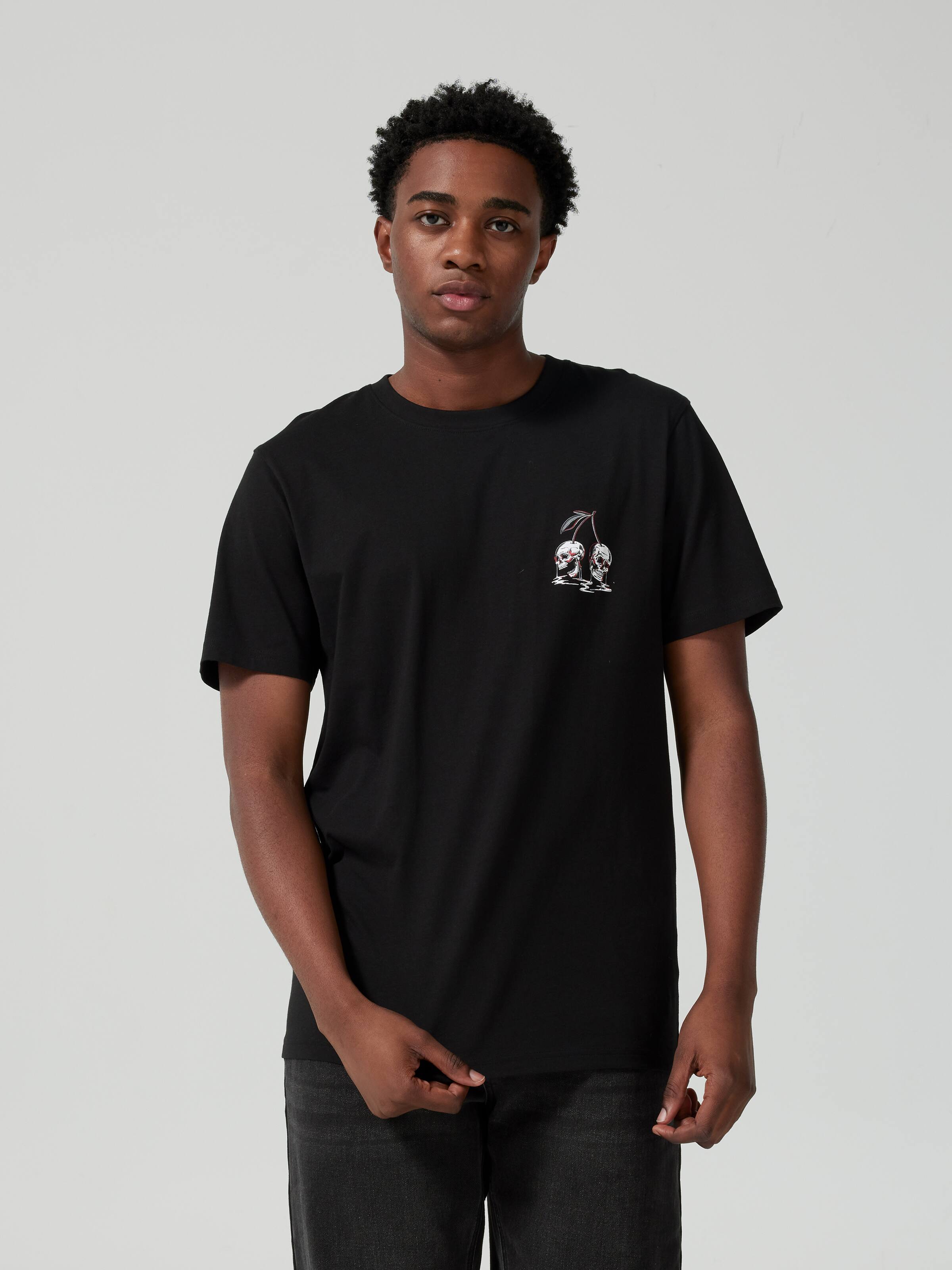 Surf Cherry Skull Short Sleeve Tee