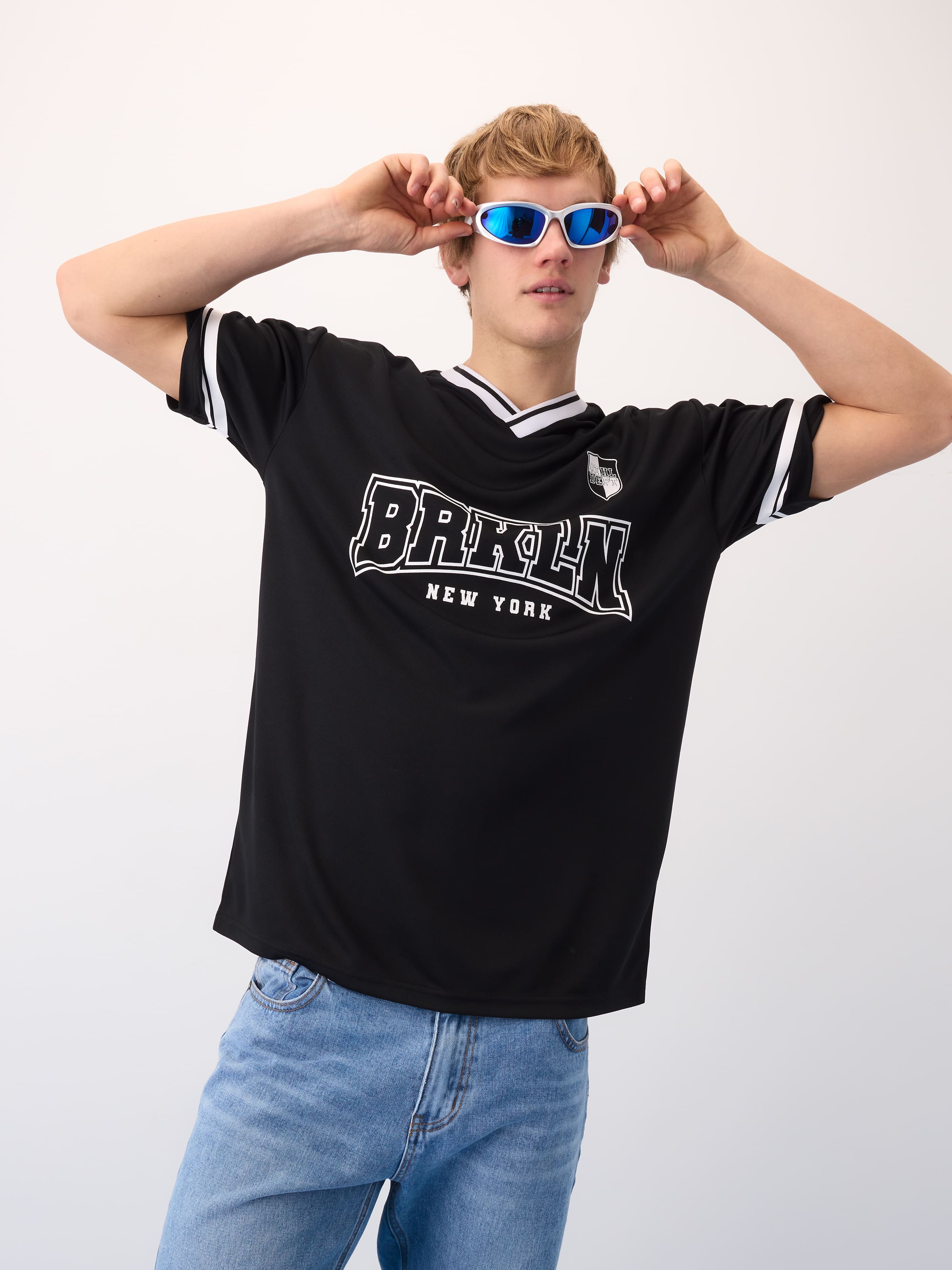 Sport Brooklyn Tape Mesh Tee
