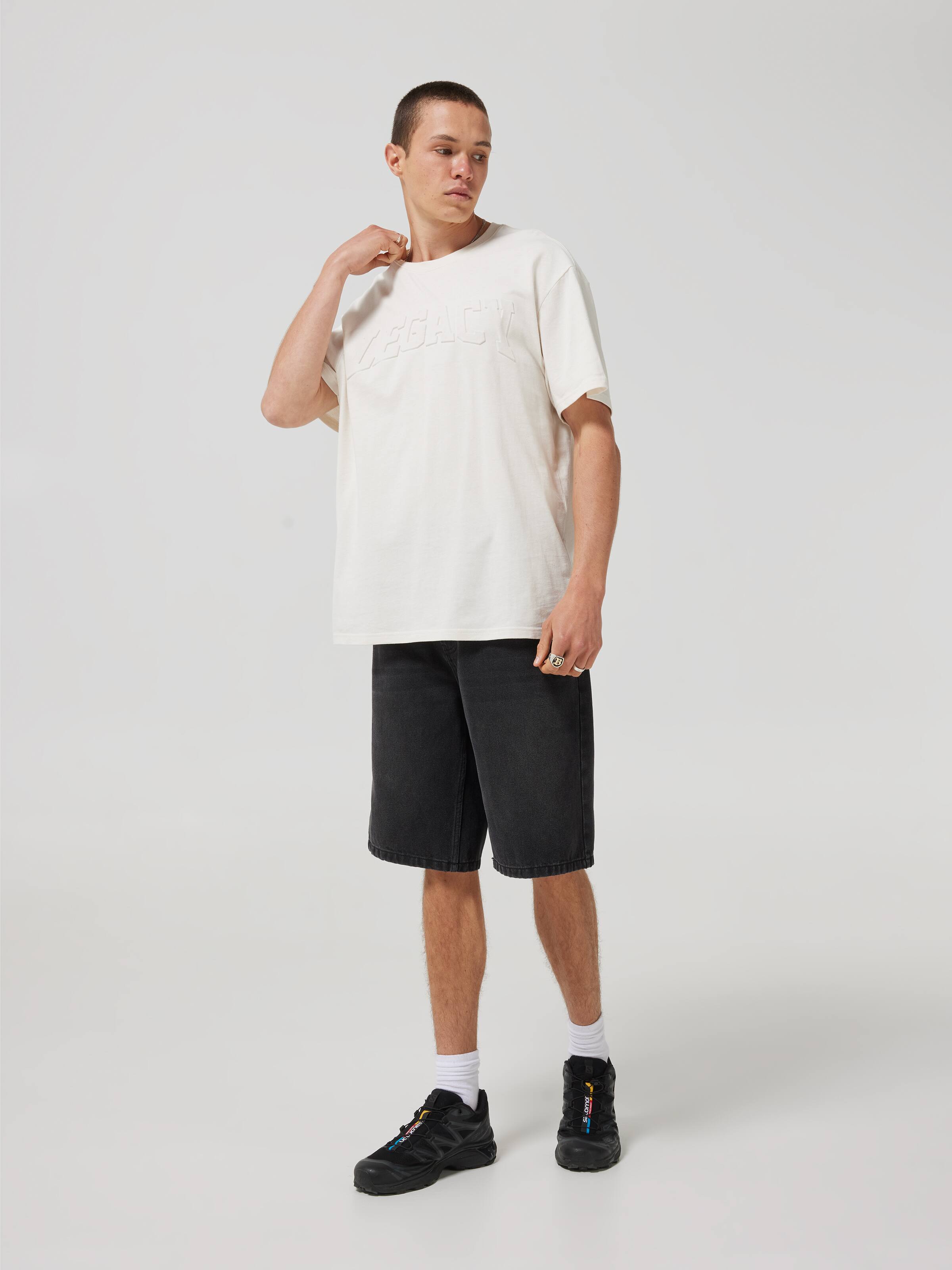 Embossed Legacy Short Sleeve Tee