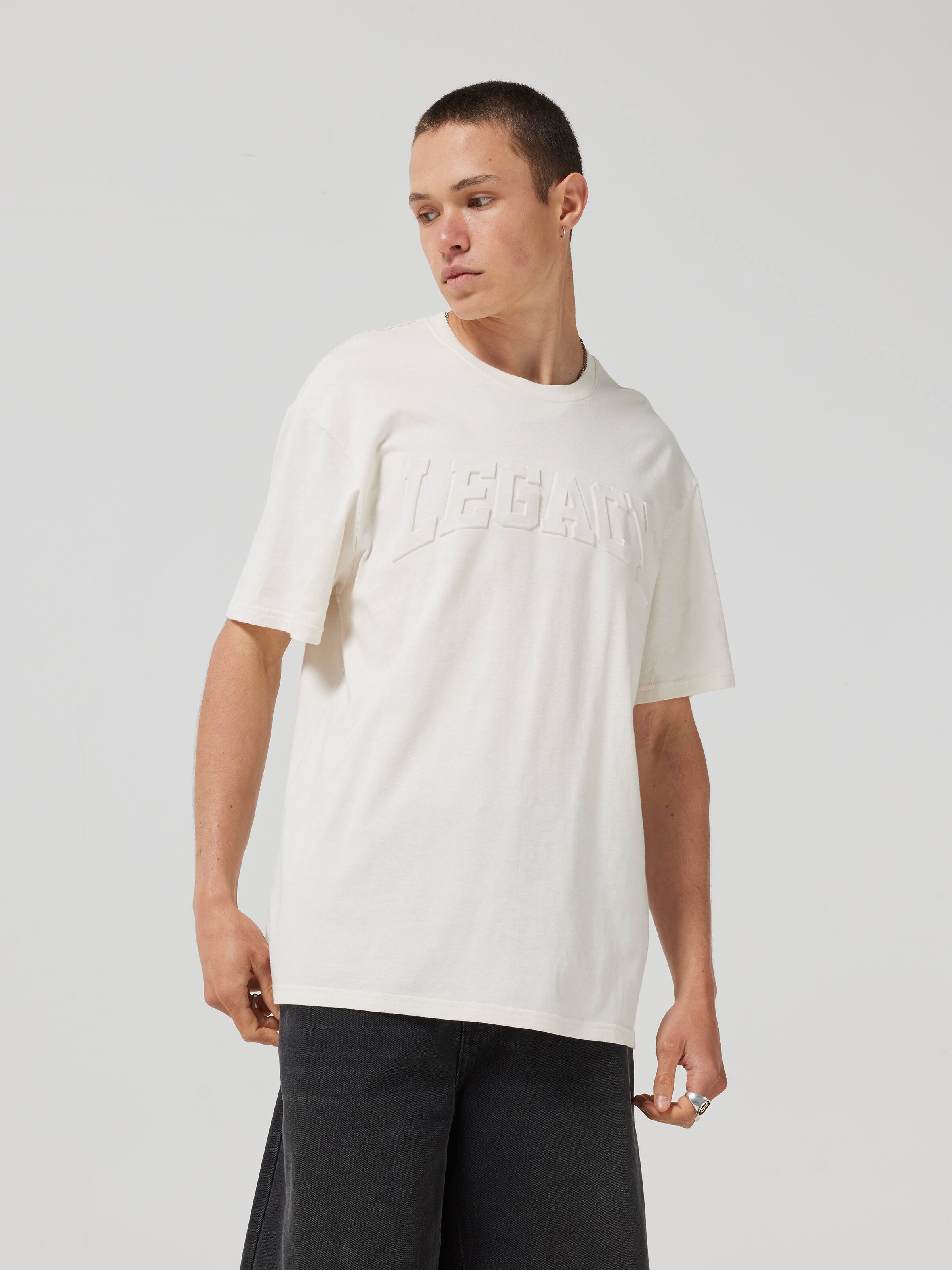Embossed Legacy Short Sleeve Tee