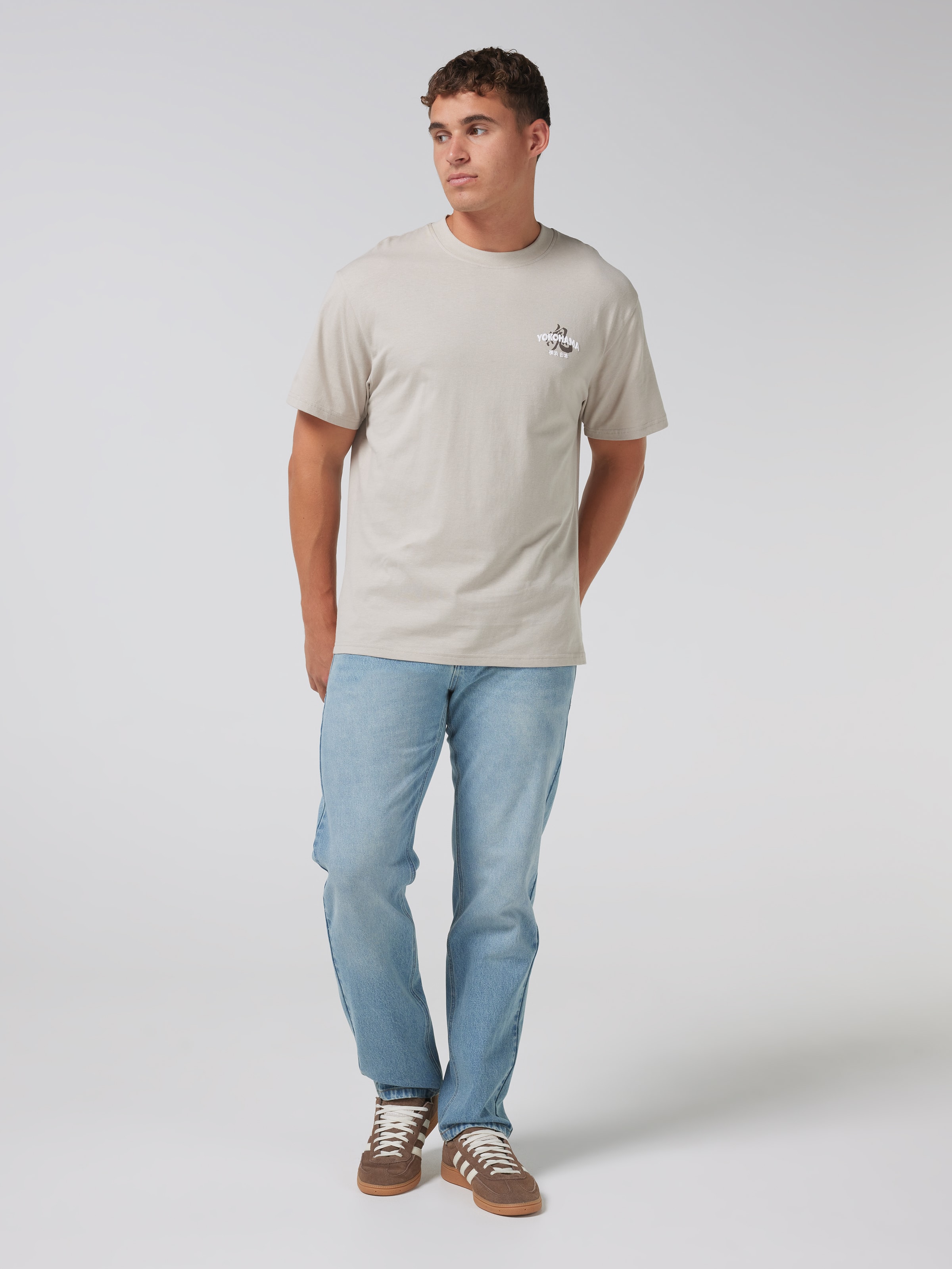 Japan Yokohama Dragon Relax Short Sleeve Tee