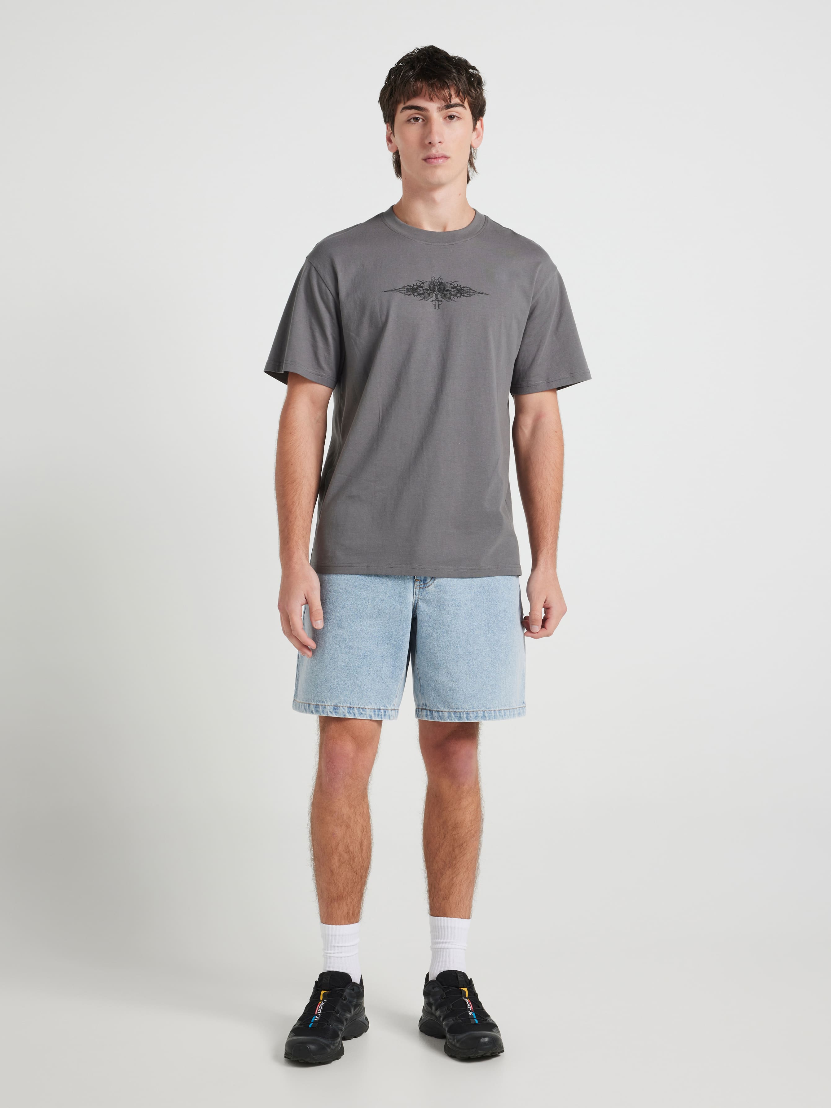 Trend Skull Relaxed Short Sleeve Tee