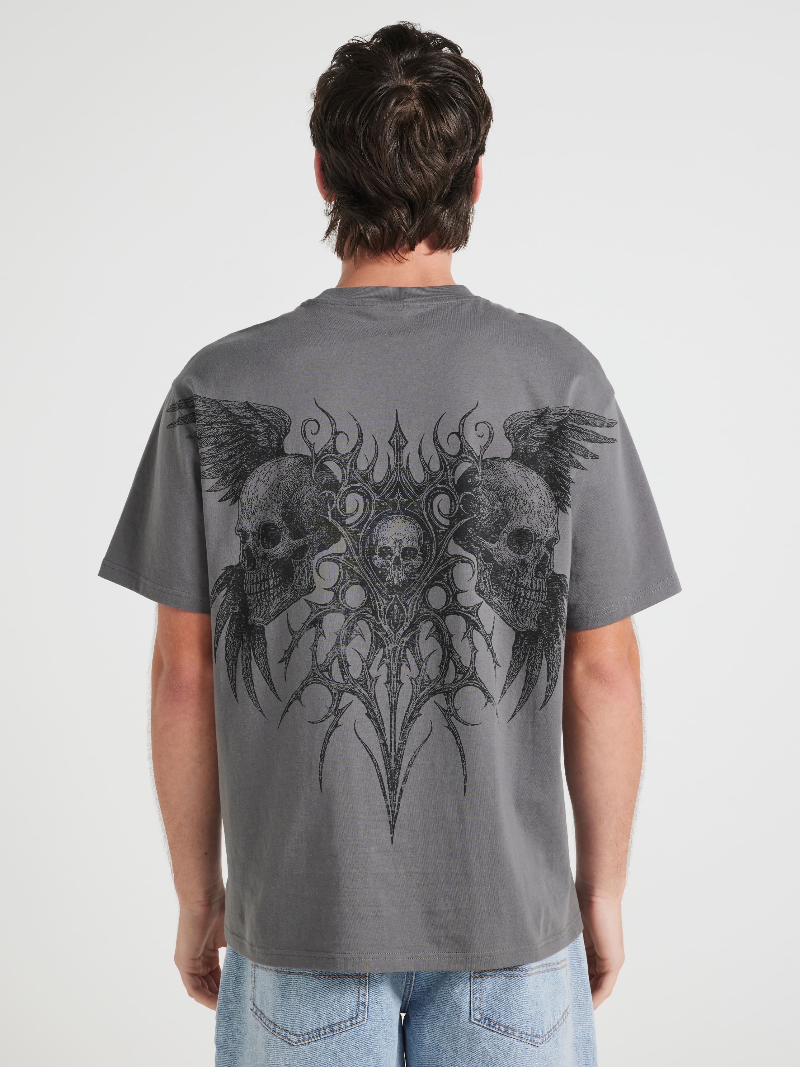 Trend Skull Relaxed Short Sleeve Tee