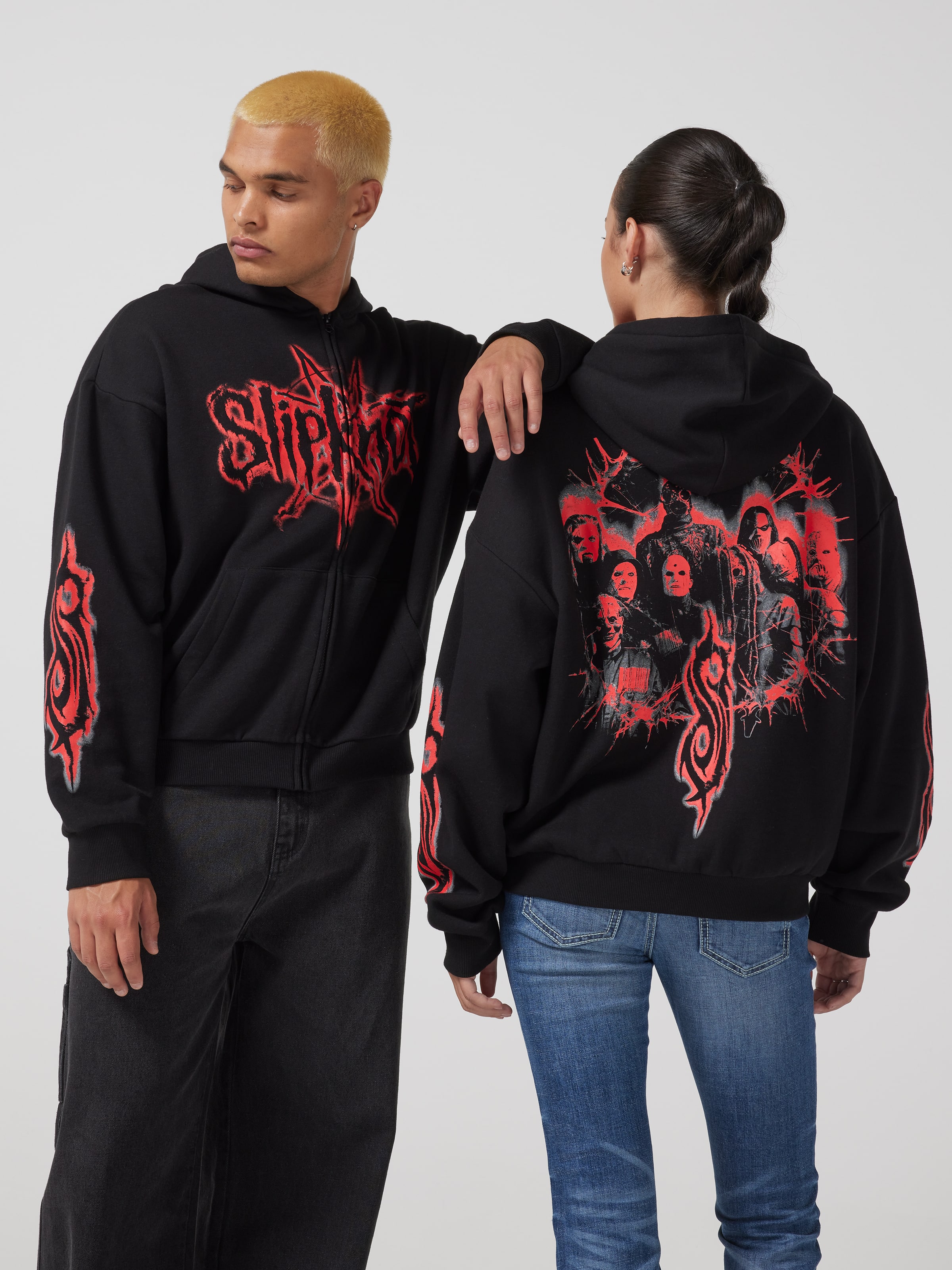 Slipknot Zip Through Hoodie