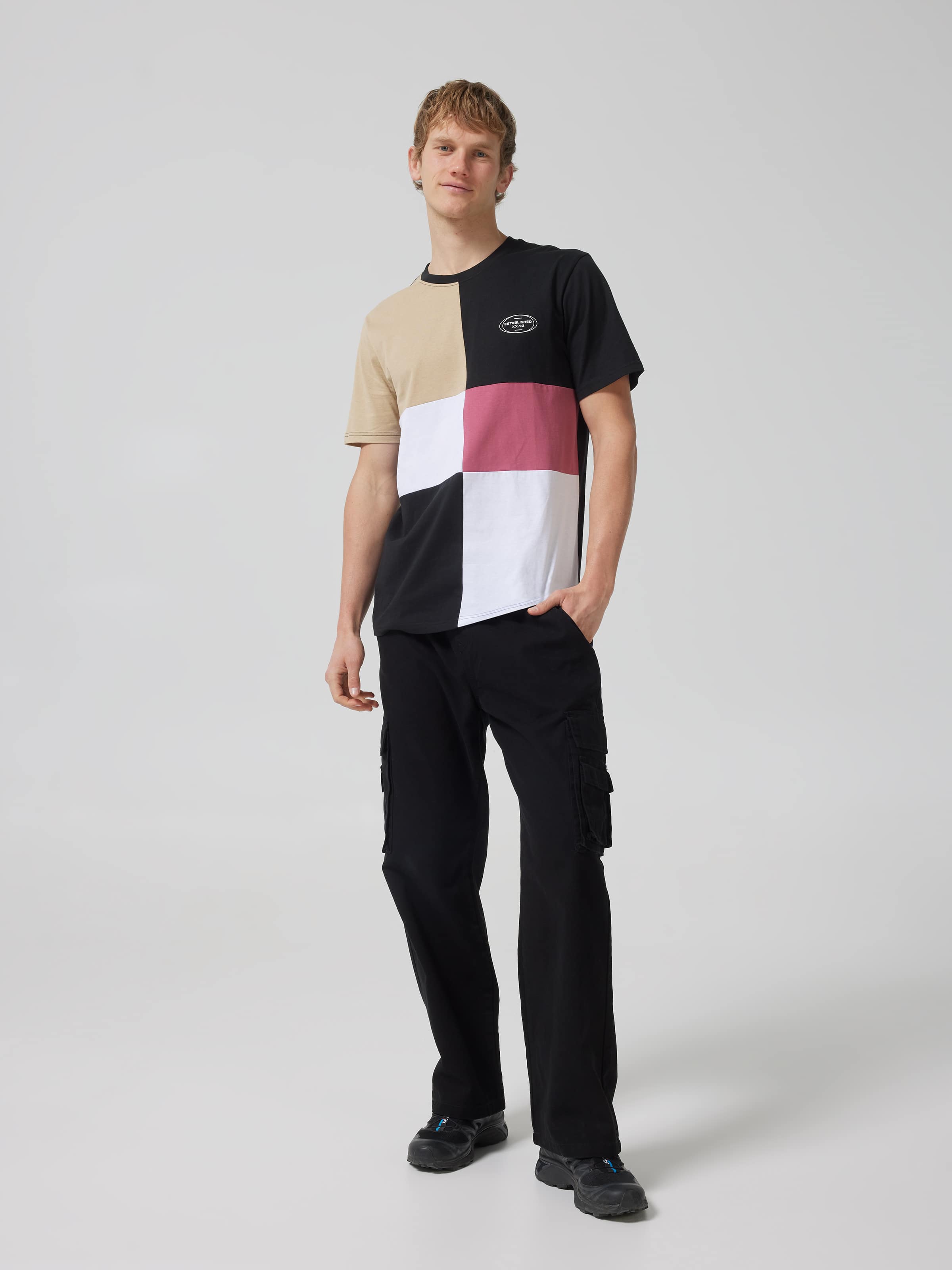 6 Splice Short Sleeve Tee