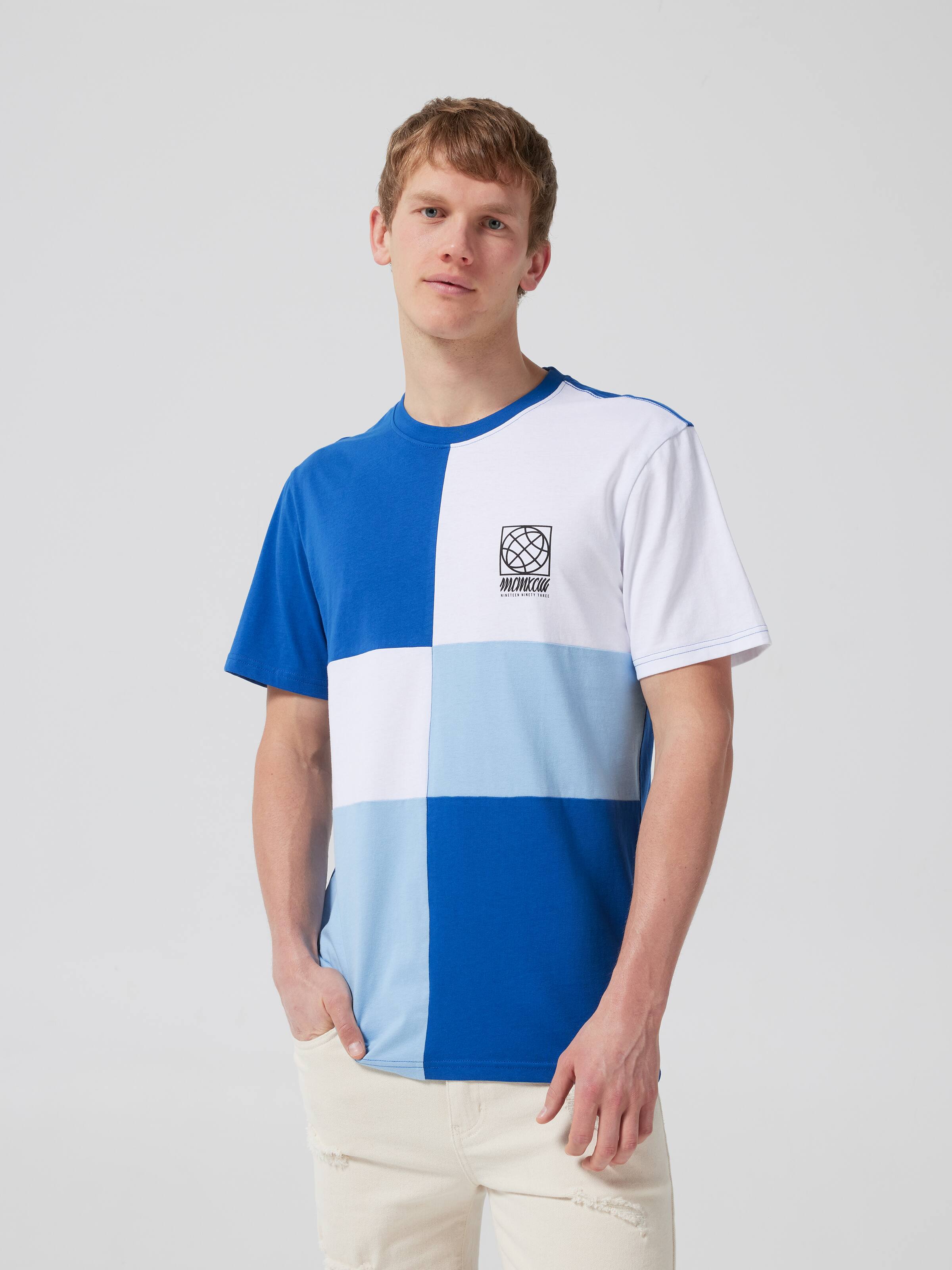 Spliced Short Sleeve Tee