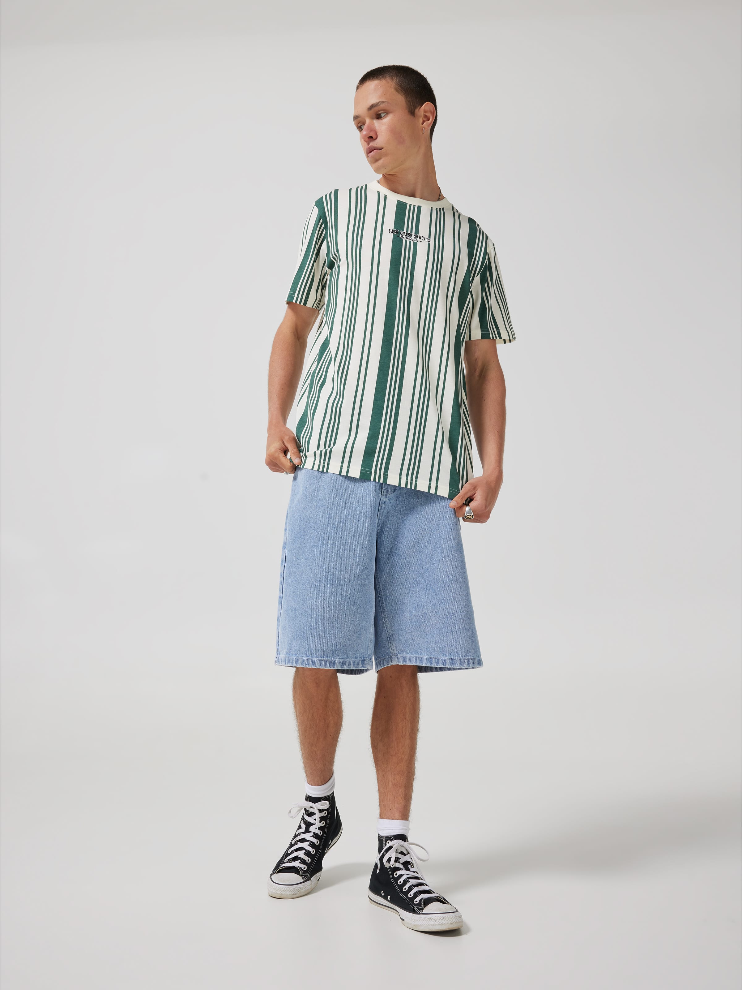 Stripe East Short Sleeve Tee
