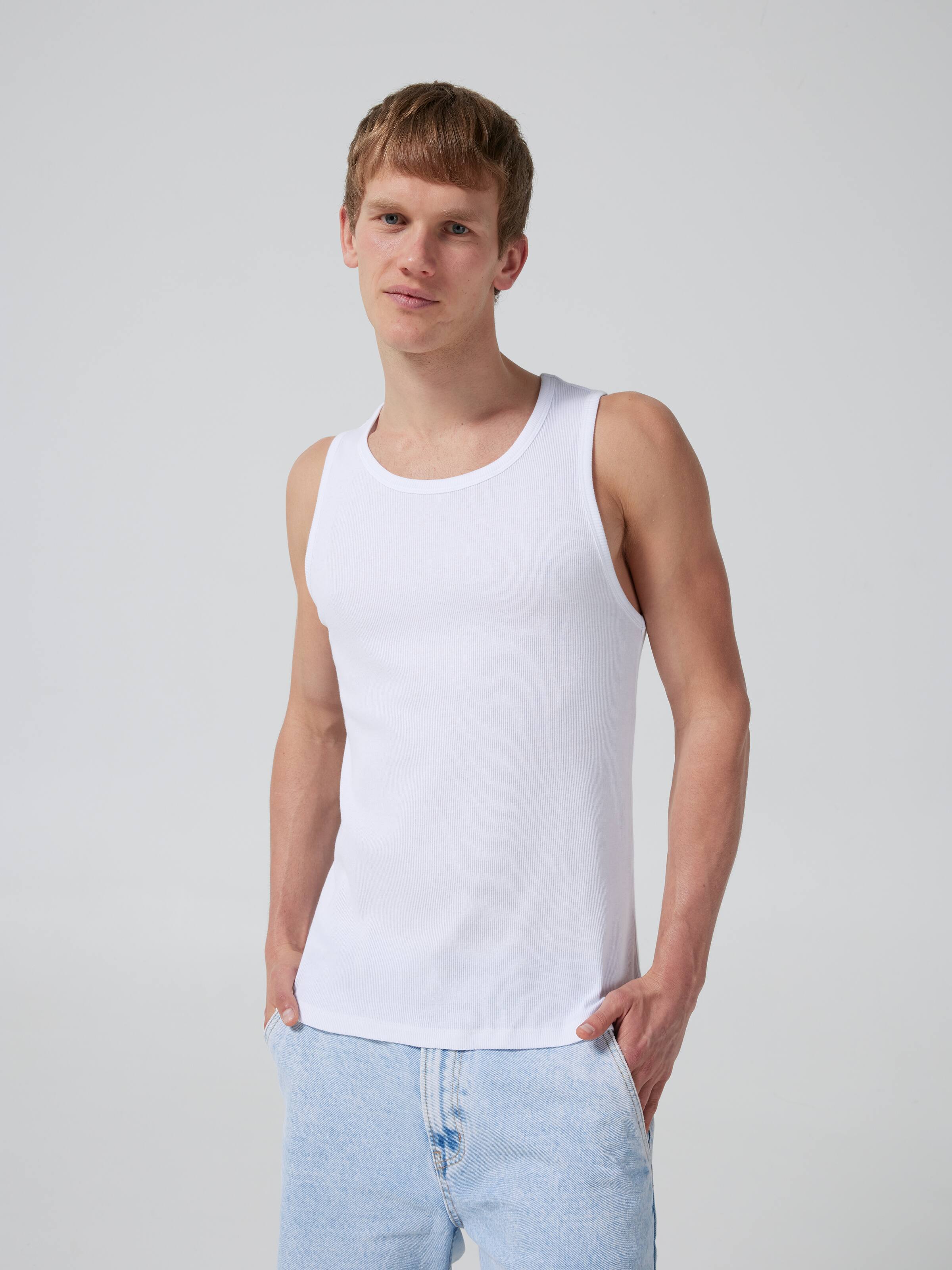 Guys Tank Tops Mens Muscle Tees Singlets Jay Jays