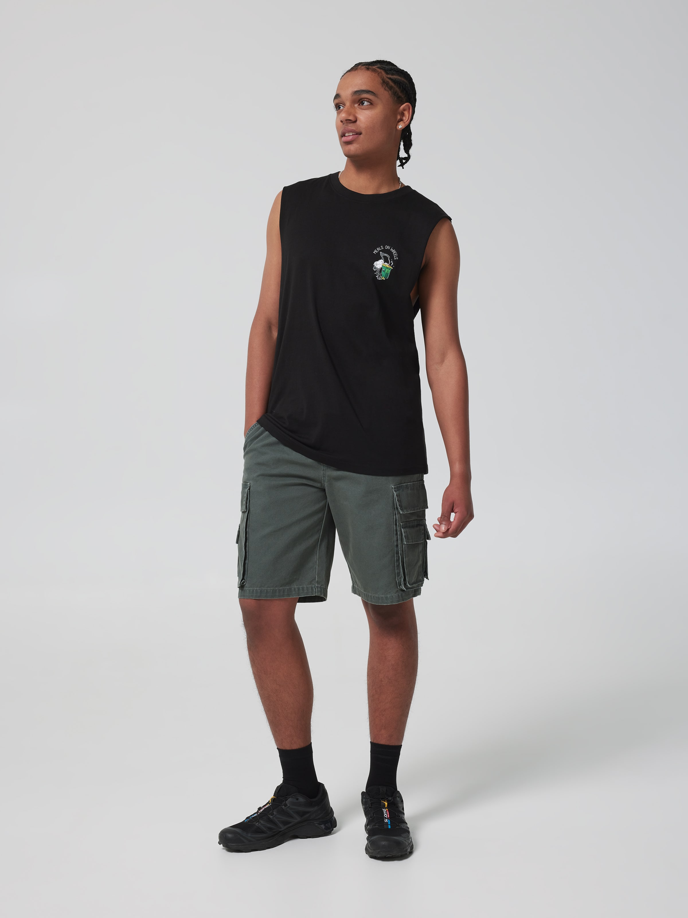 Novelty Ibis Meals Muscle Tee