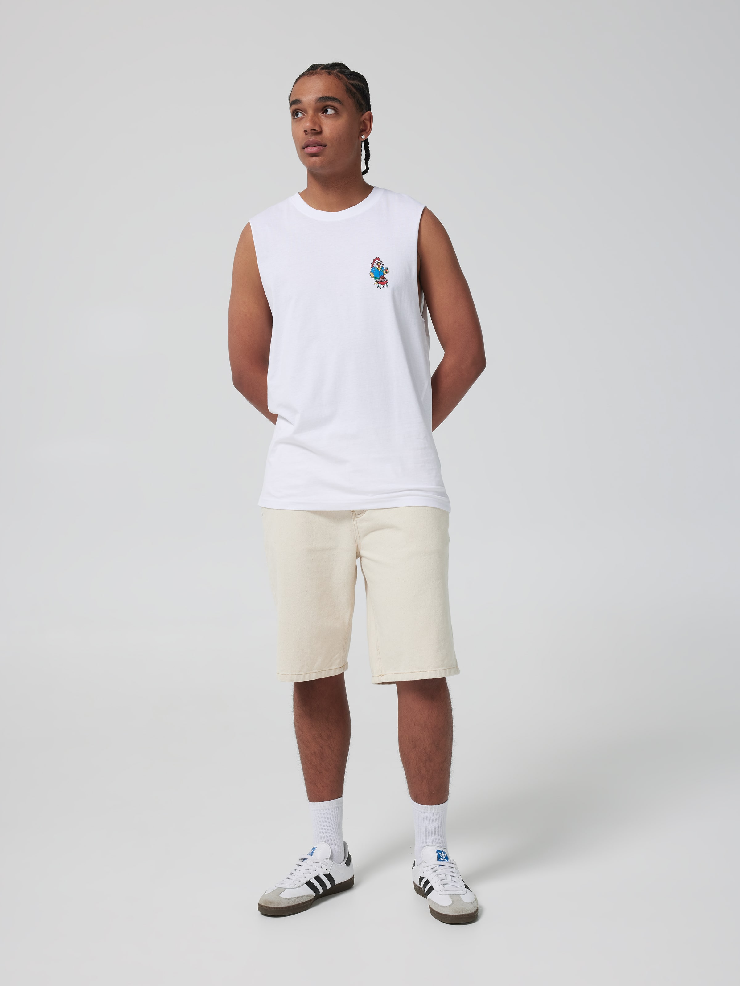 Slog Crossword Muscle Tee