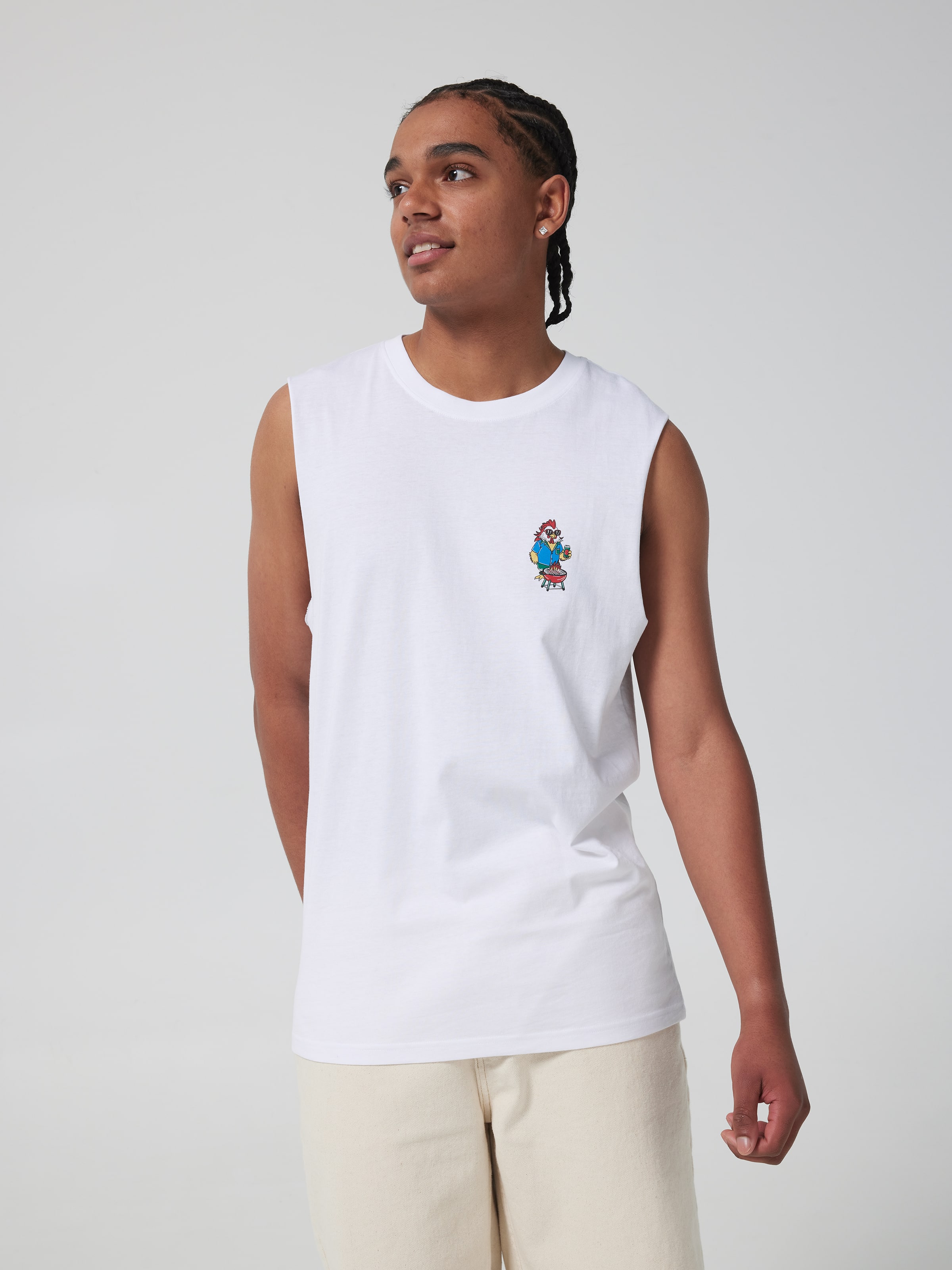 Slog Crossword Muscle Tee