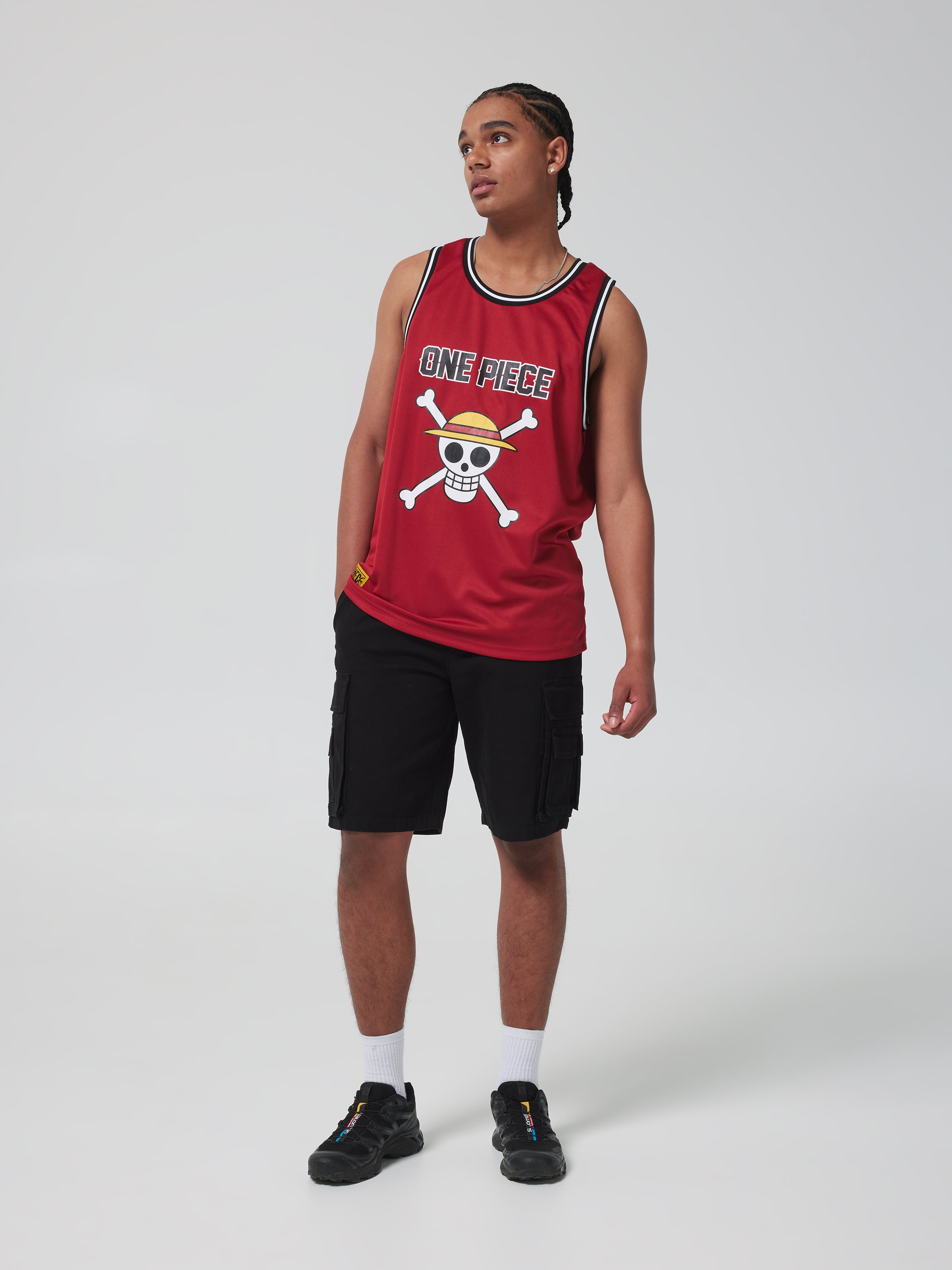 One Piece Luffy Basketball Jersey