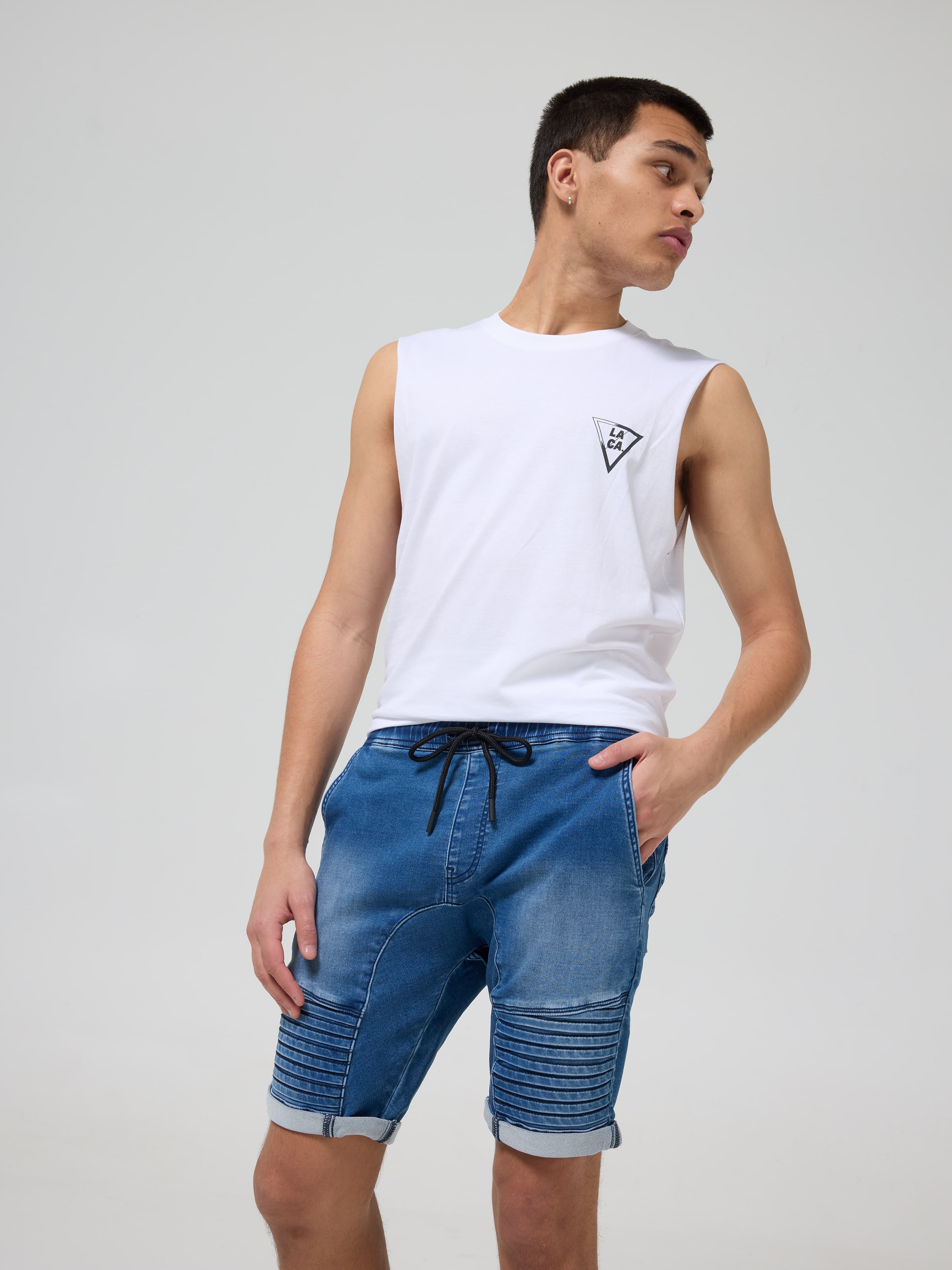 Flex It Jack Pintuck Short