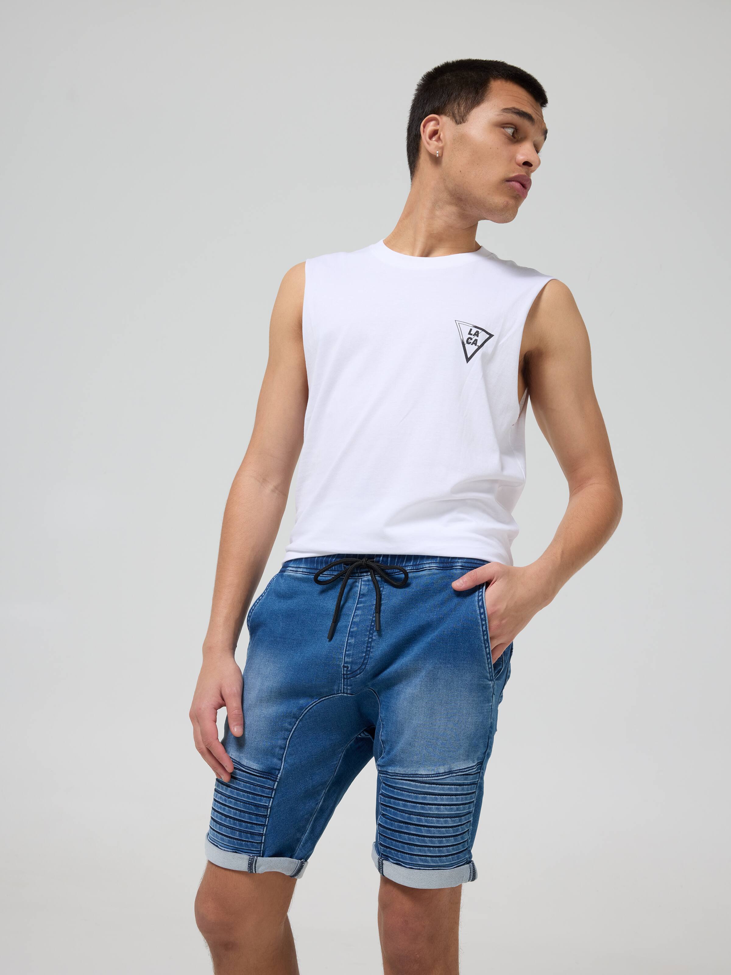 Flex It Jack Pintuck Short
