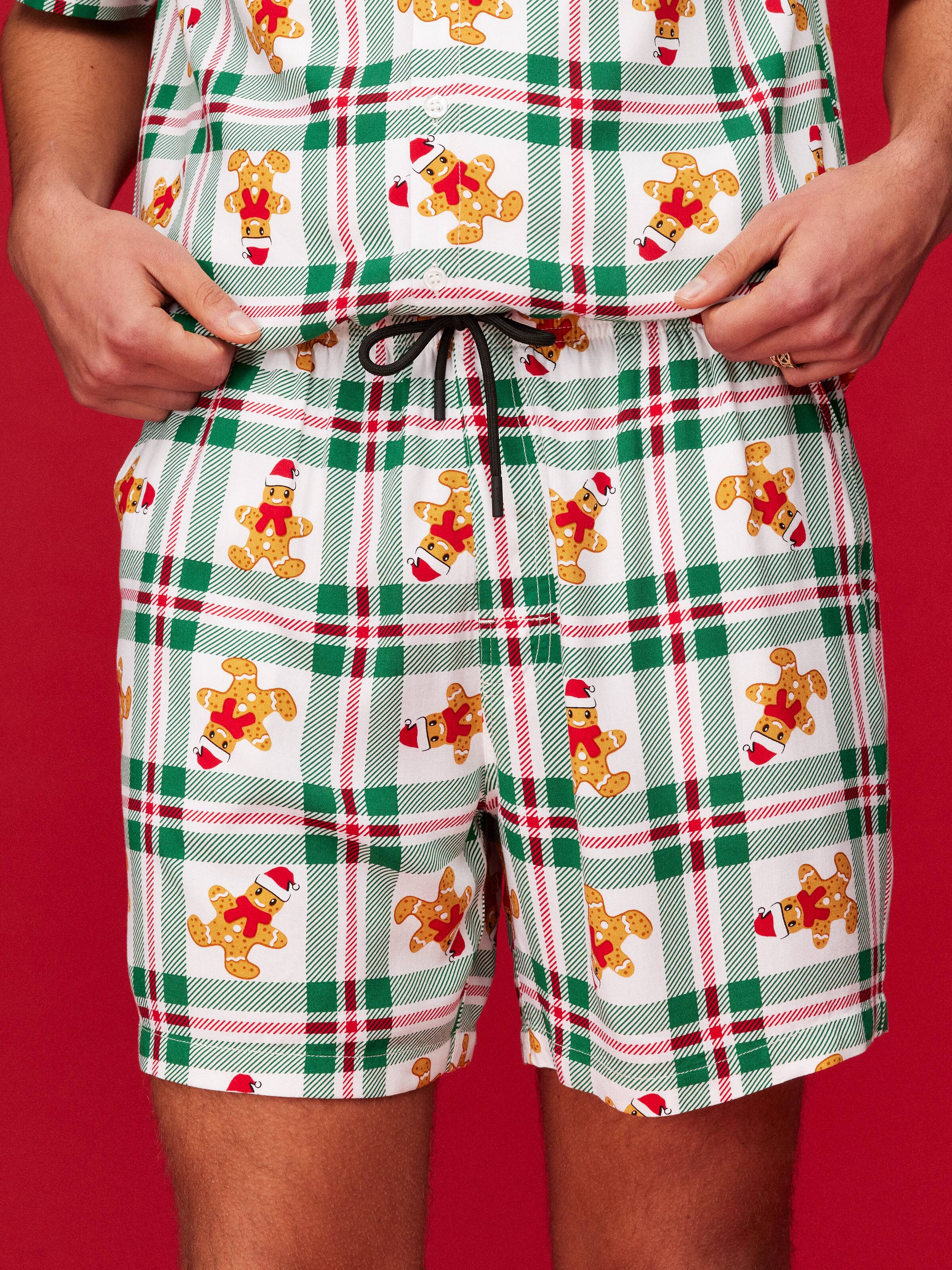 Xmas Resort Check Short