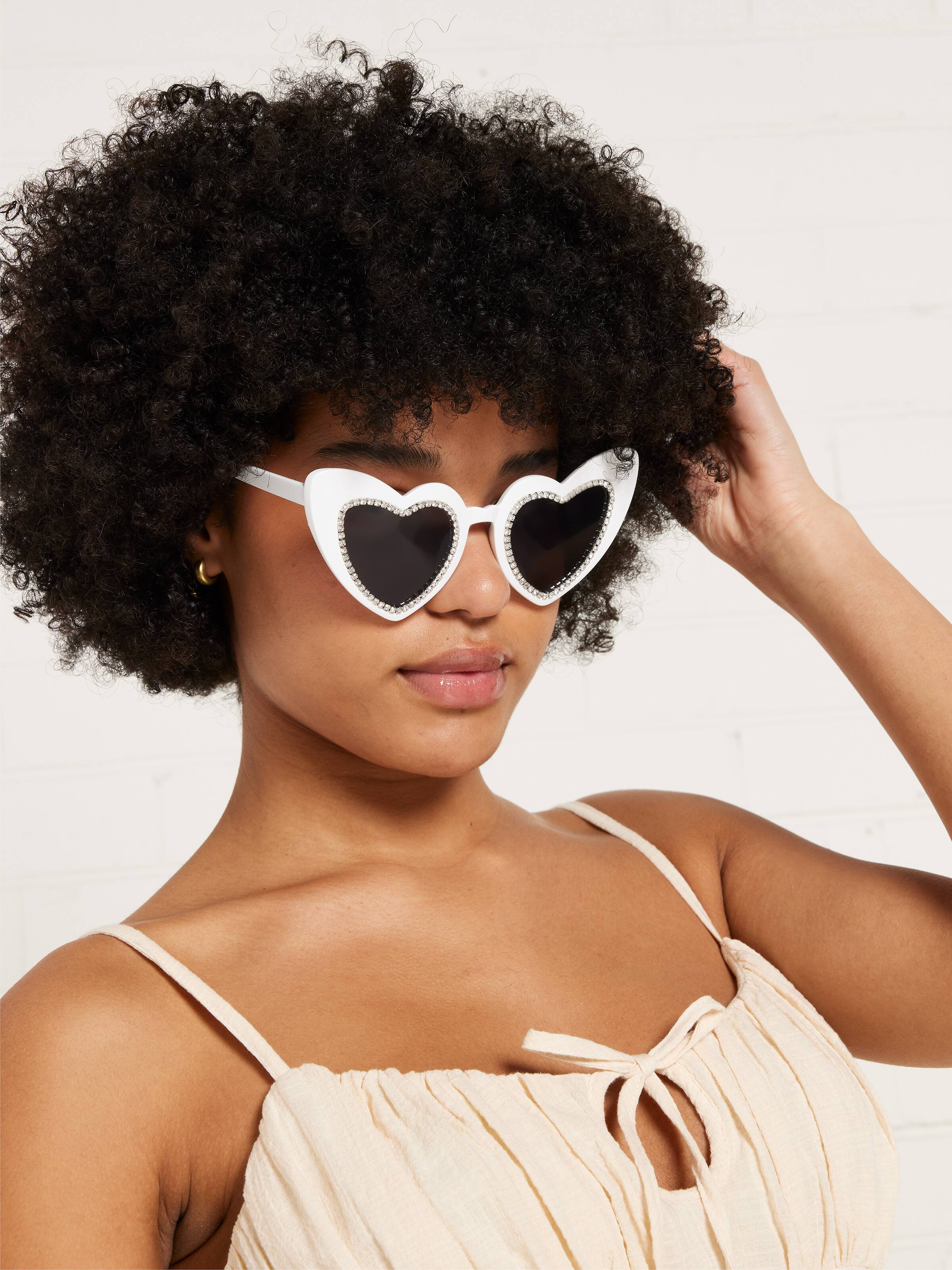 Mila Rhinestone Glasses