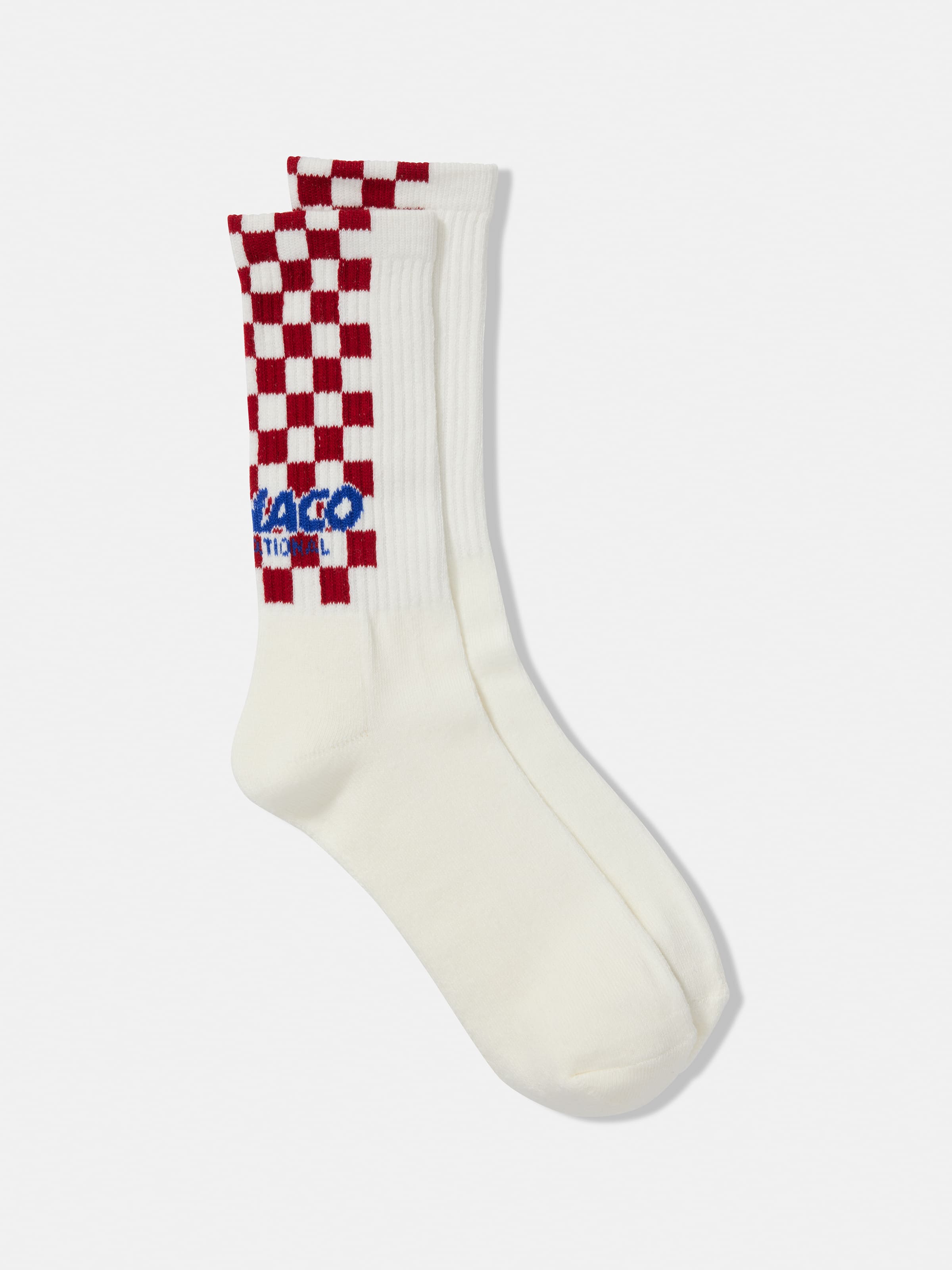 Ribbed Jacquard Sock
