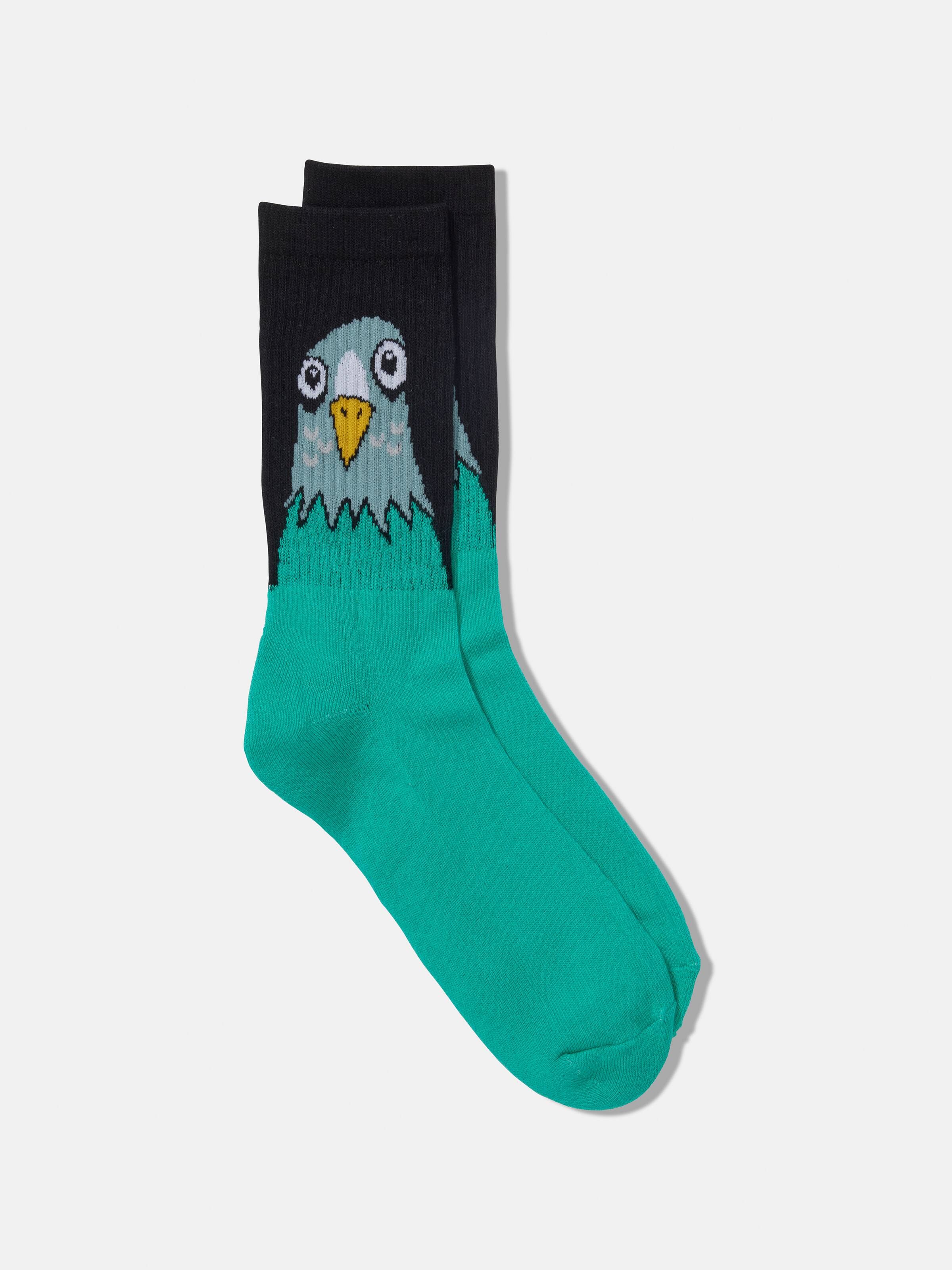 Ribbed Crew Sock