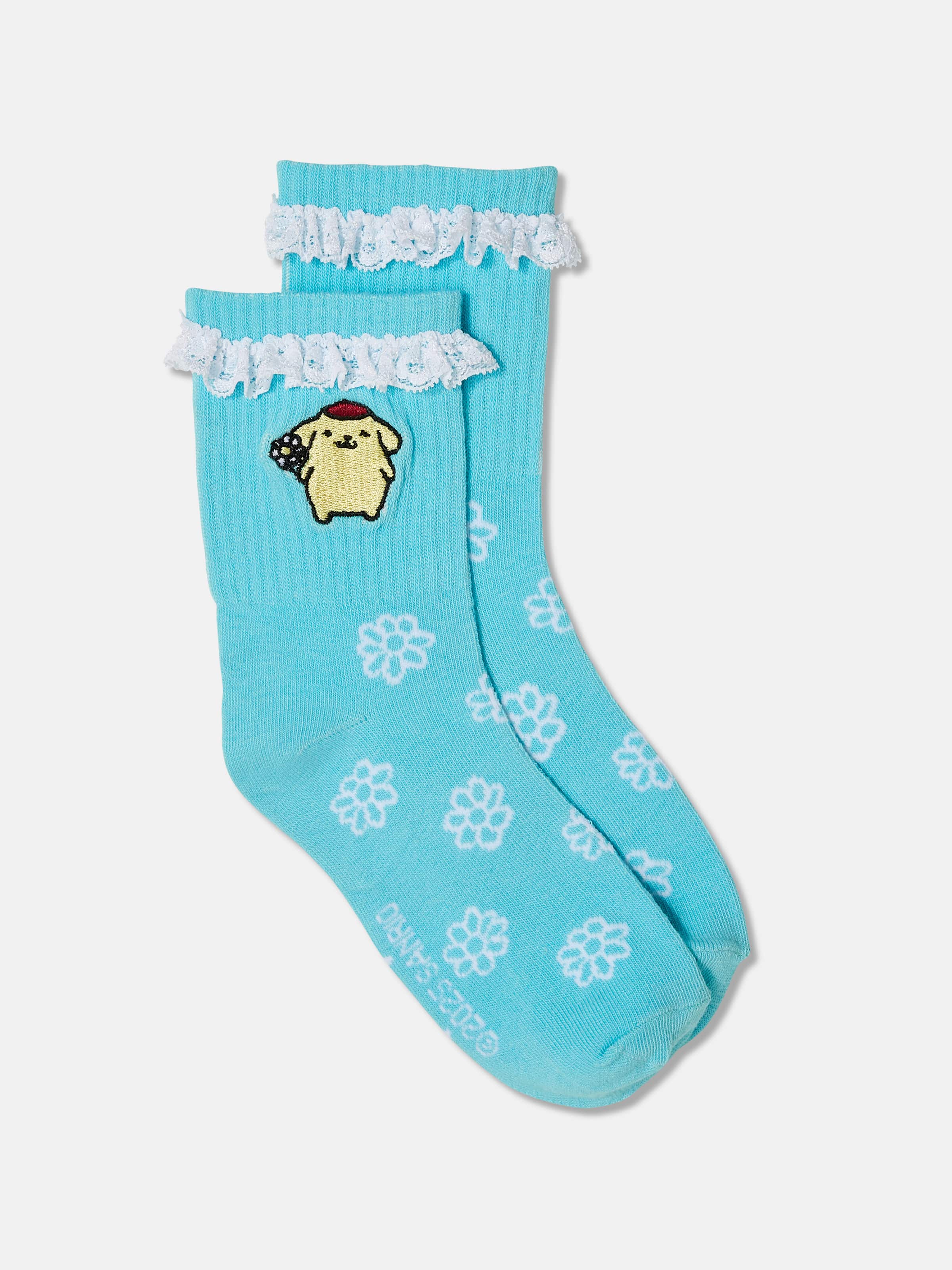 San Rio Lace Midi Crew Sock