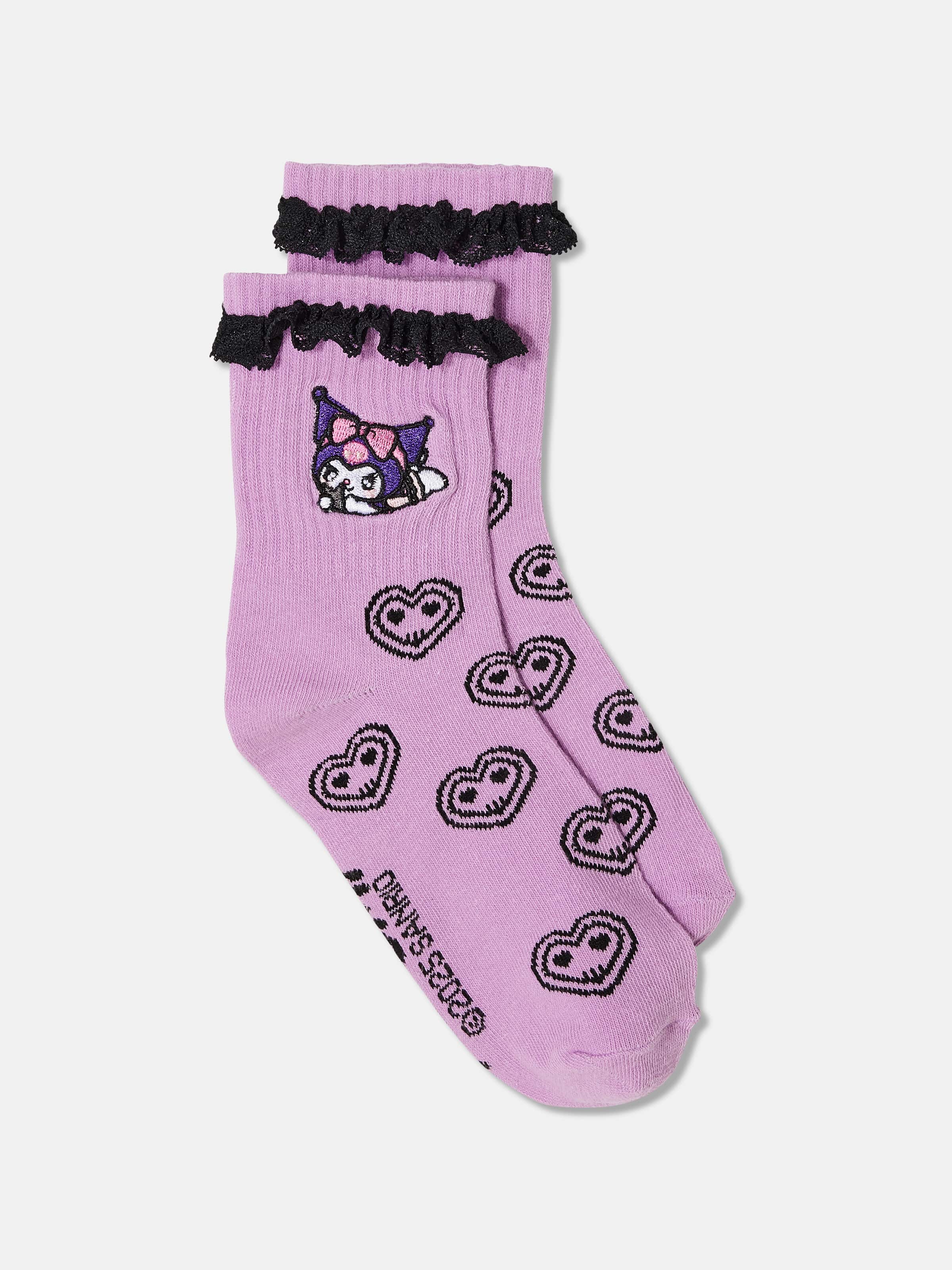 San Rio Lace Midi Crew Sock