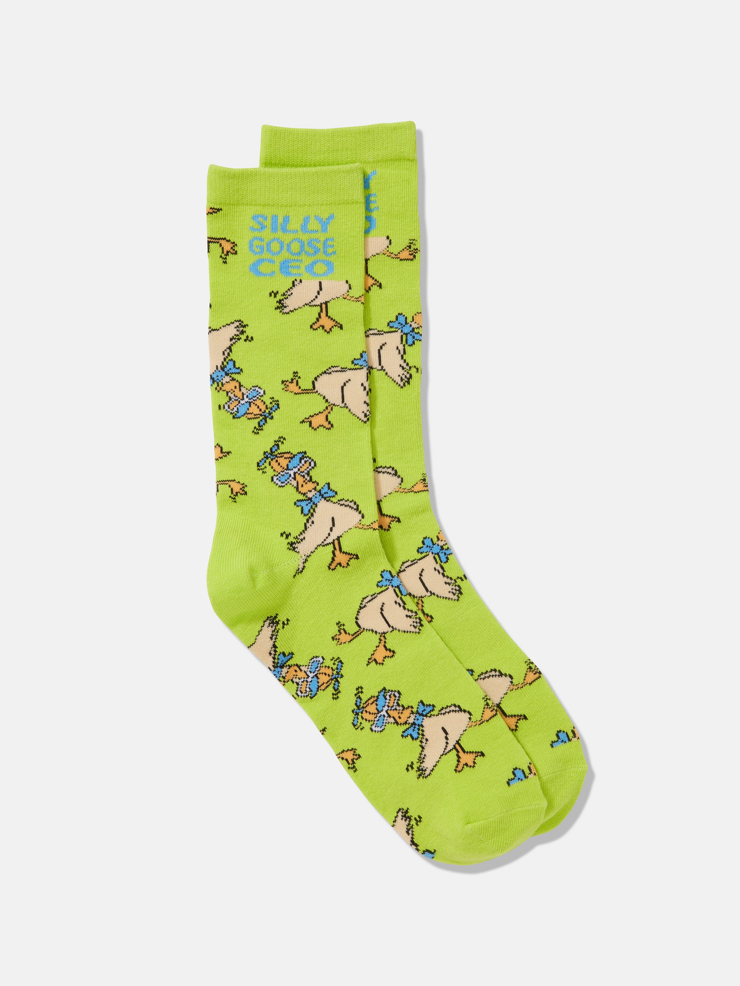 Jacquard Crew Sock