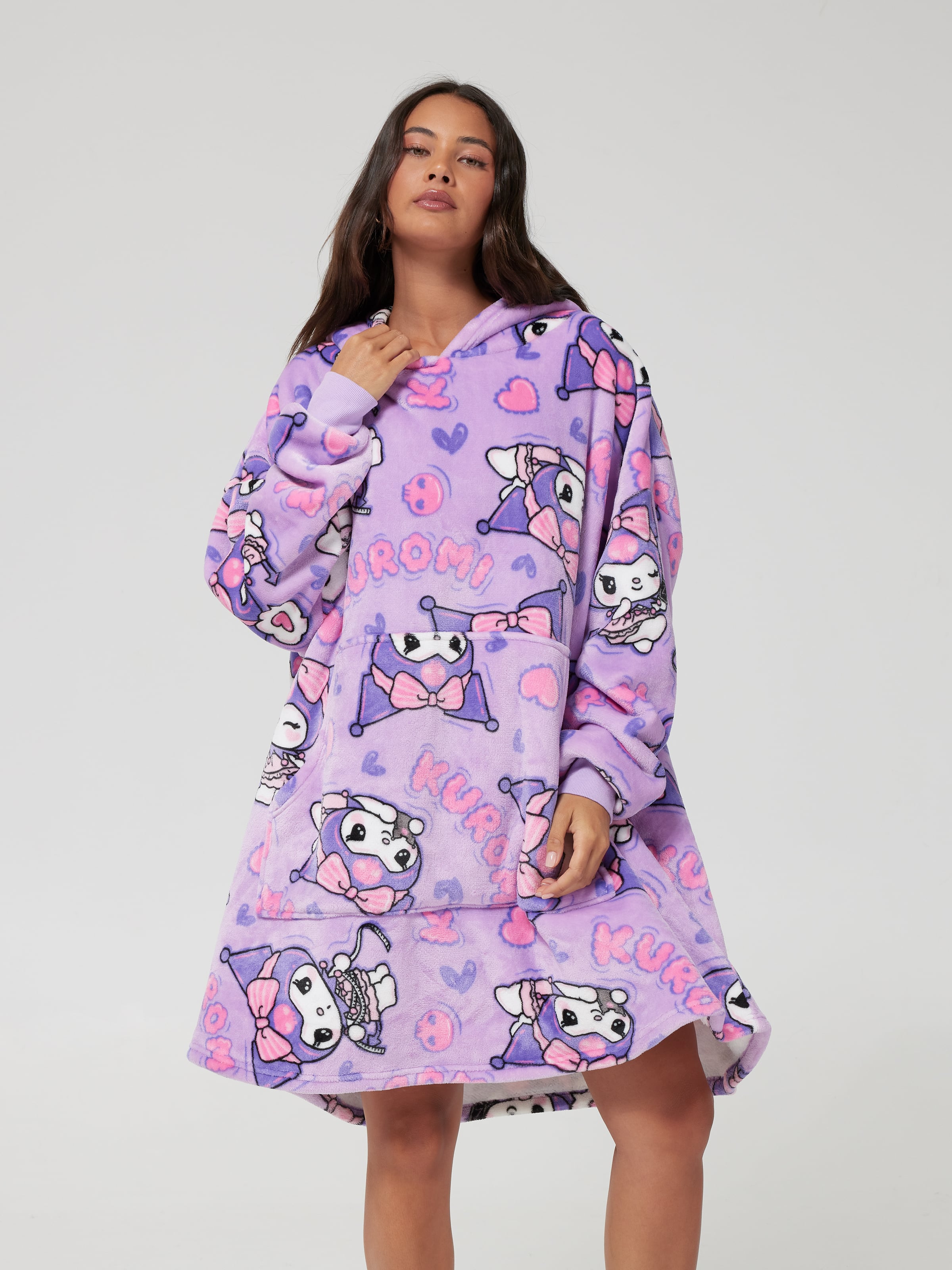 San Rio Aop Blanket Hoodie